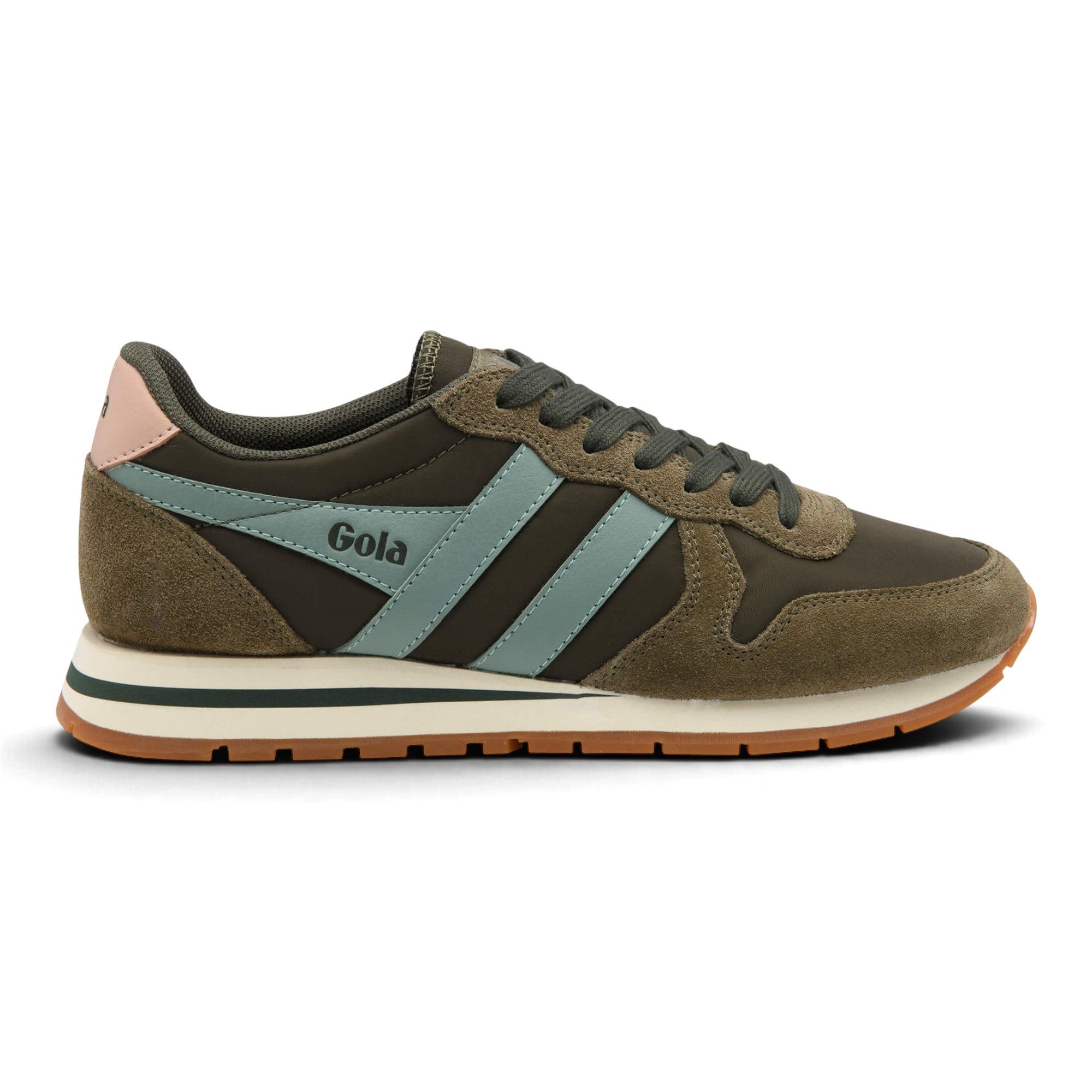 Gola Daytona Chute 2026 khaki/mint/rosa Damen Sneaker