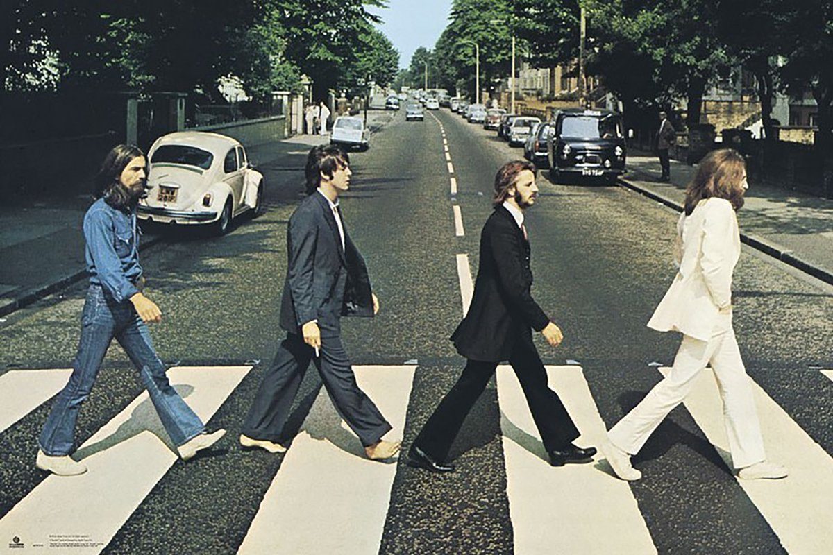 Grupo Erik Poster Beatles Poster Abbey Road 91,5 x 61 cm günstig online kaufen
