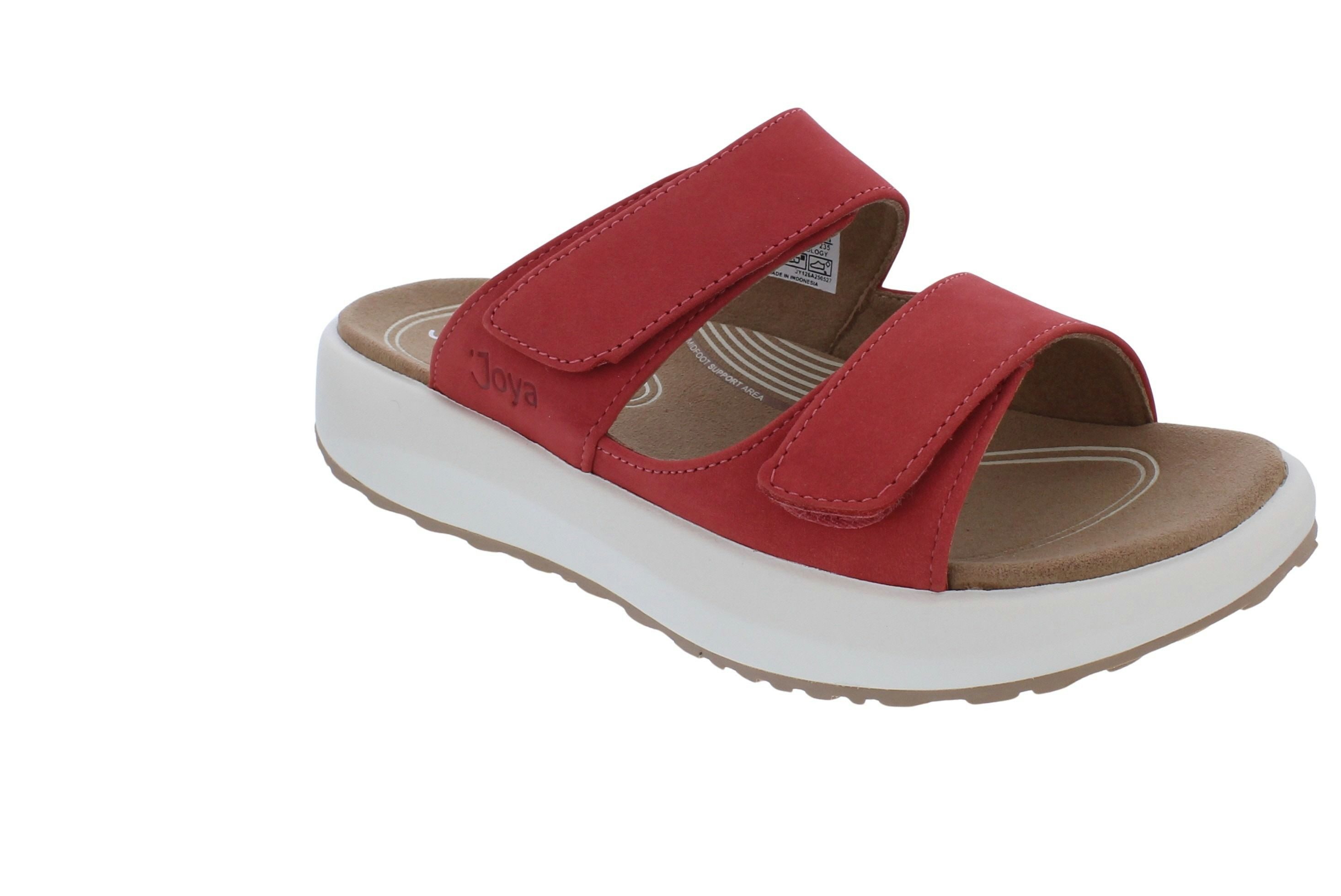 Joya Joya Pantolette Vienna III Red JY126A, Nubukleder, Senso-Sohle Pantolette – Bild 2 von 5