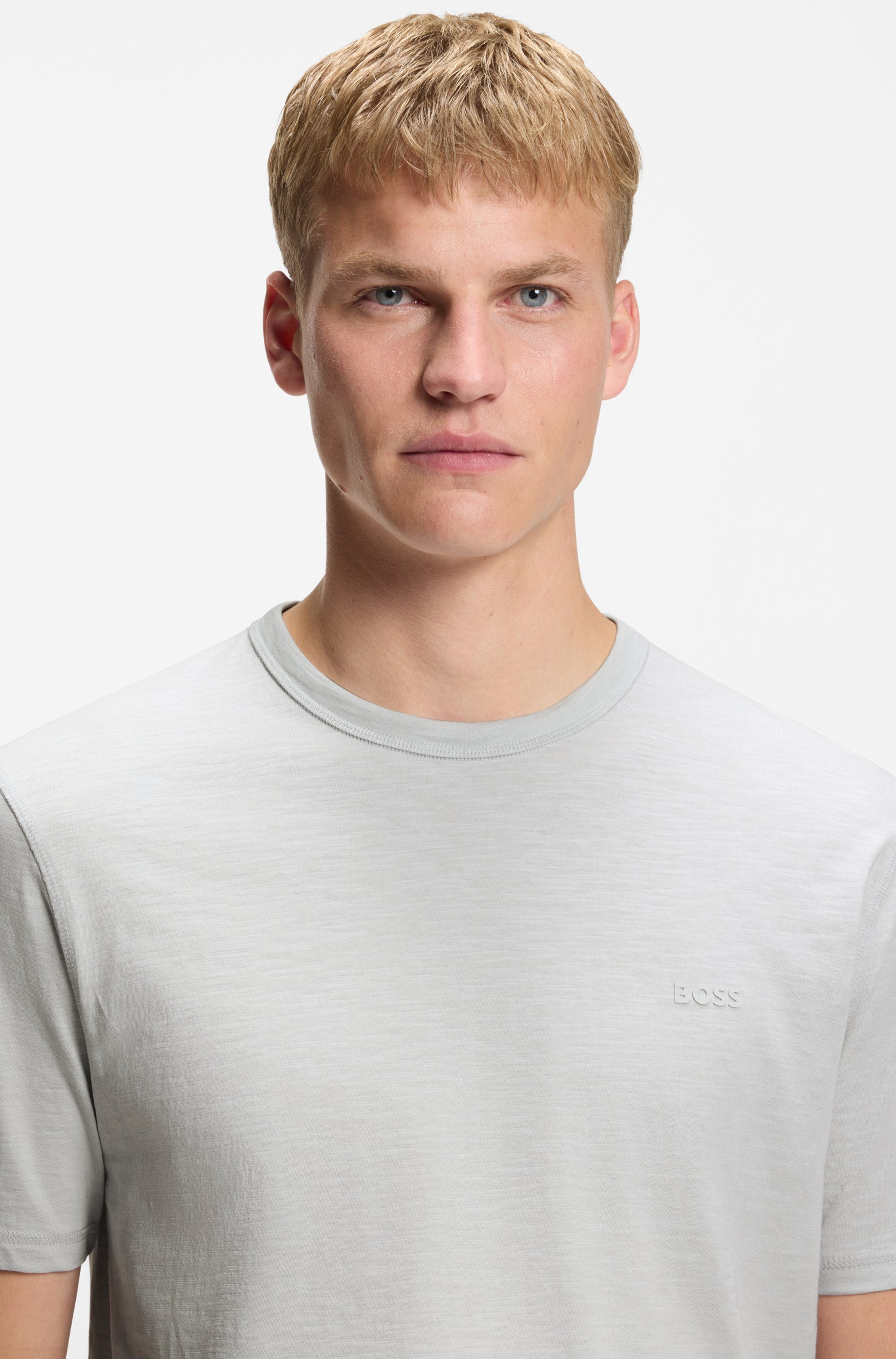 BOSS ORANGE T-Shirt Tegood Rundhalsausschnitt, Regular Fit, Logoschriftzug