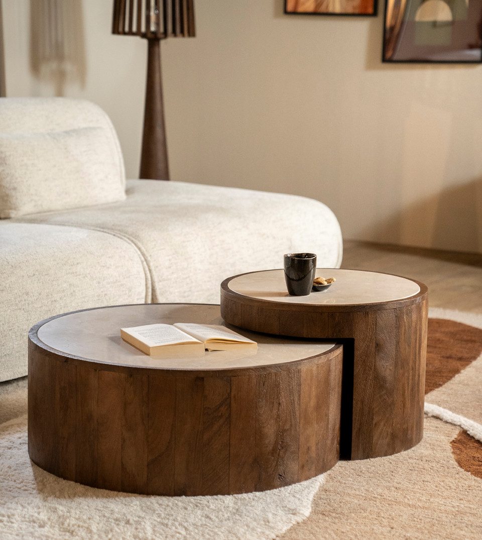 Maison ESTO Couchtisch Florenz 2´er Set günstig online kaufen