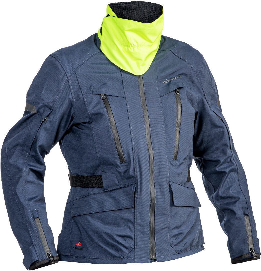 Halvarssons Motorradjacke Gruven wasserdichte Damen Motorrad Textiljacke herausnehmbares Innenfutter,wasserdicht