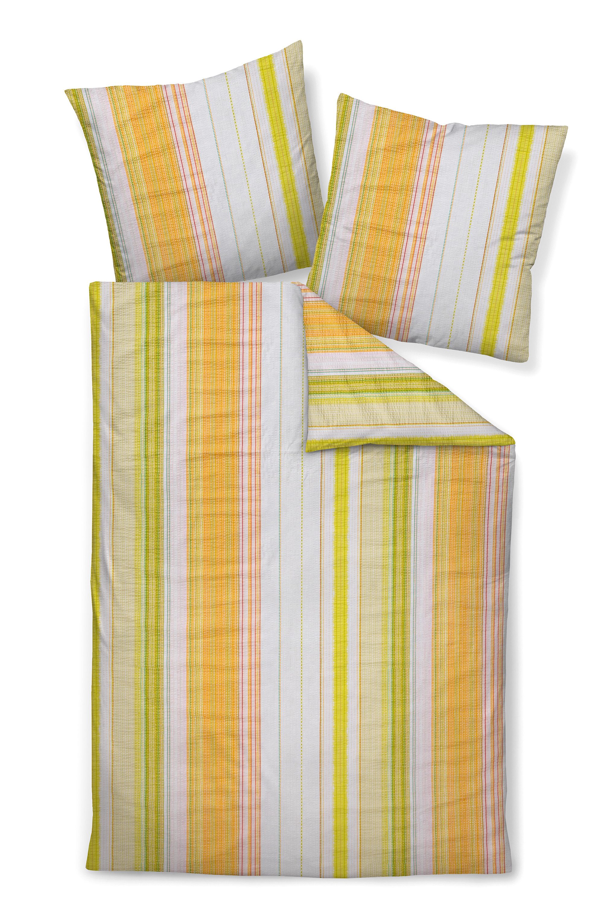 Janine Bettwäsche Deluxe Premium, Seersucker, 2 günstig online kaufen