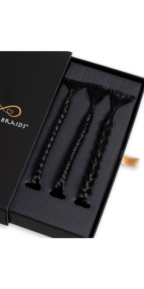 Infinity Braids Kunsthaar-Extension Infinity Braids Infinity Braidies Onyx