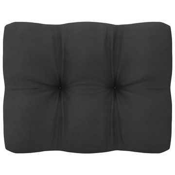 vidaXL Loungesofa 4-Sitzer-Gartensofa mit Kissen Kiefer Massivholz, 1 Teile