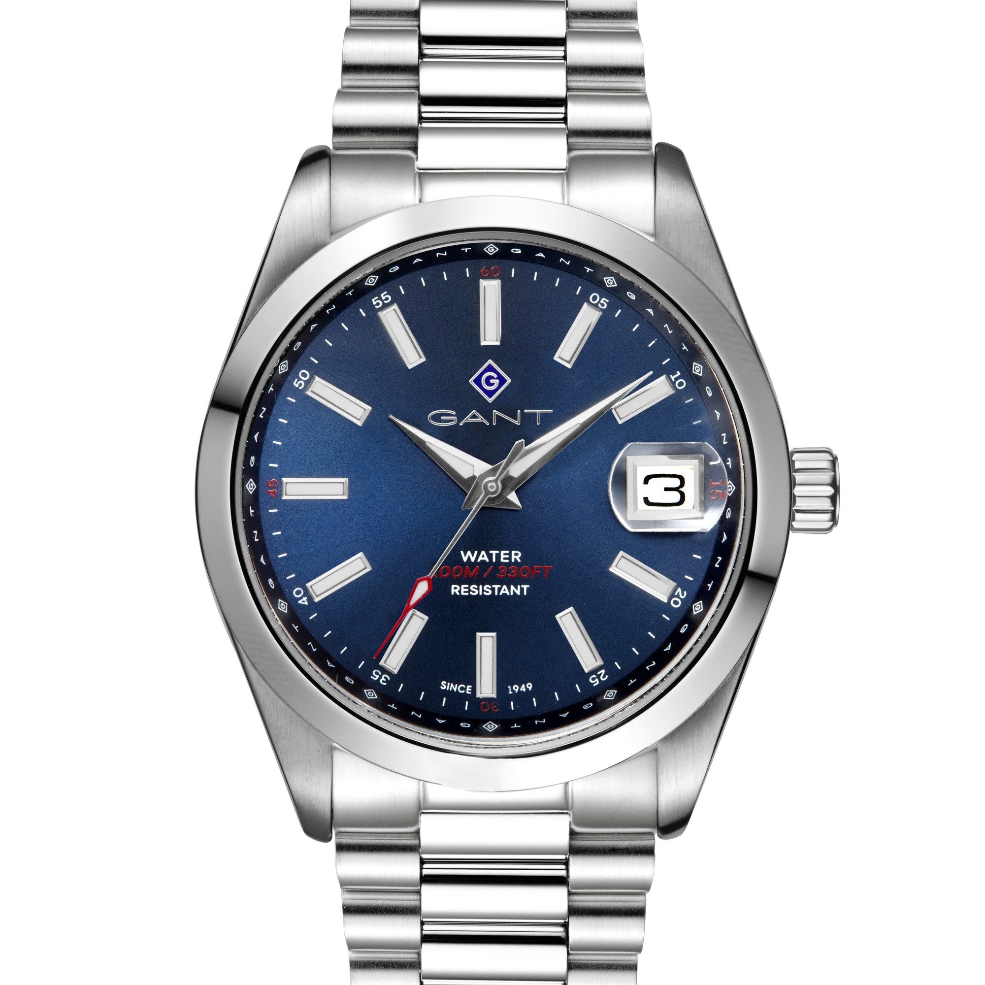 Gant Quarzuhr Quarzuhr Herrenuhr 42 mm Quarz Herren