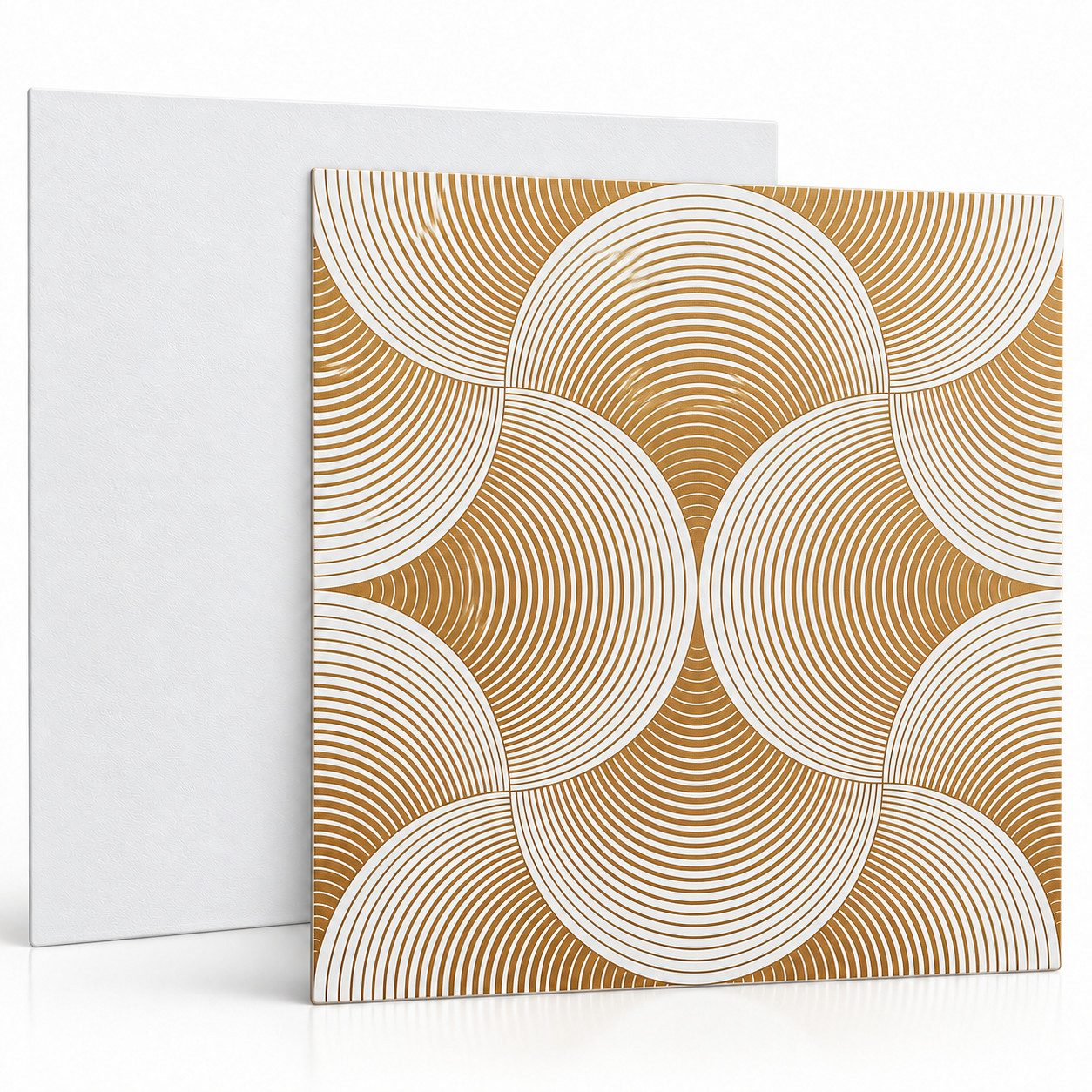 IKHEMalarka 3D Wandpaneel aus Polystyrol Styropor XPS, BxL: 50,00x50,00 cm, 0,25 qm, Paneelen für Wand & Decken 50x50cm