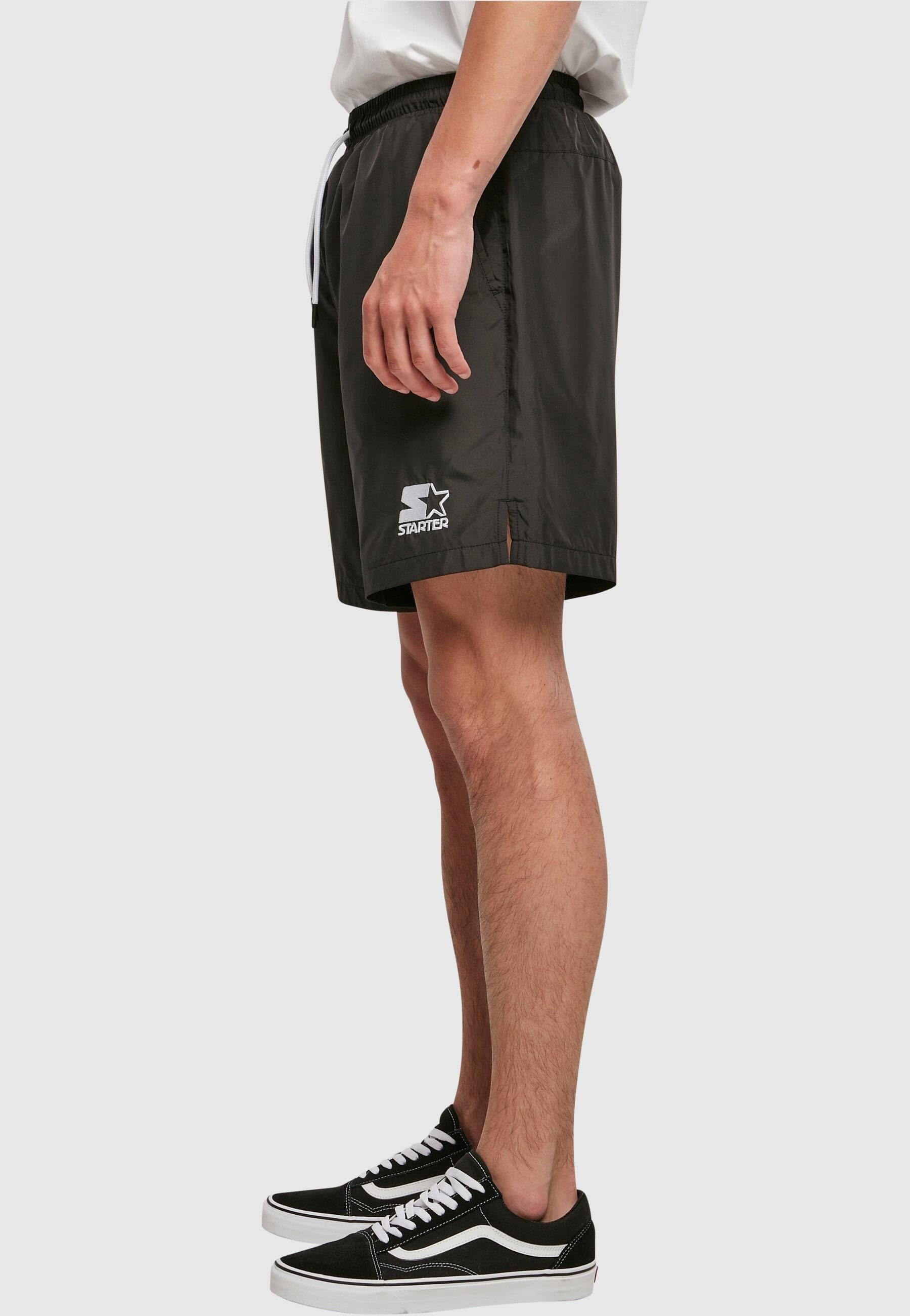 (1-tlg) Beach Label Starter Sweatshorts Shorts Black Starter Herren