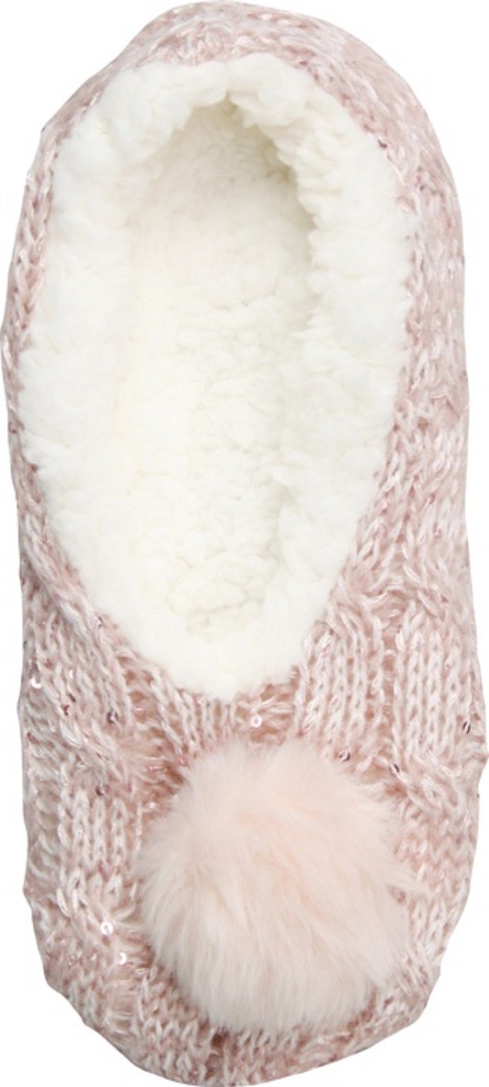 Capelli New York Socken Ballerina Haussocke im Zopfmuster günstig online kaufen