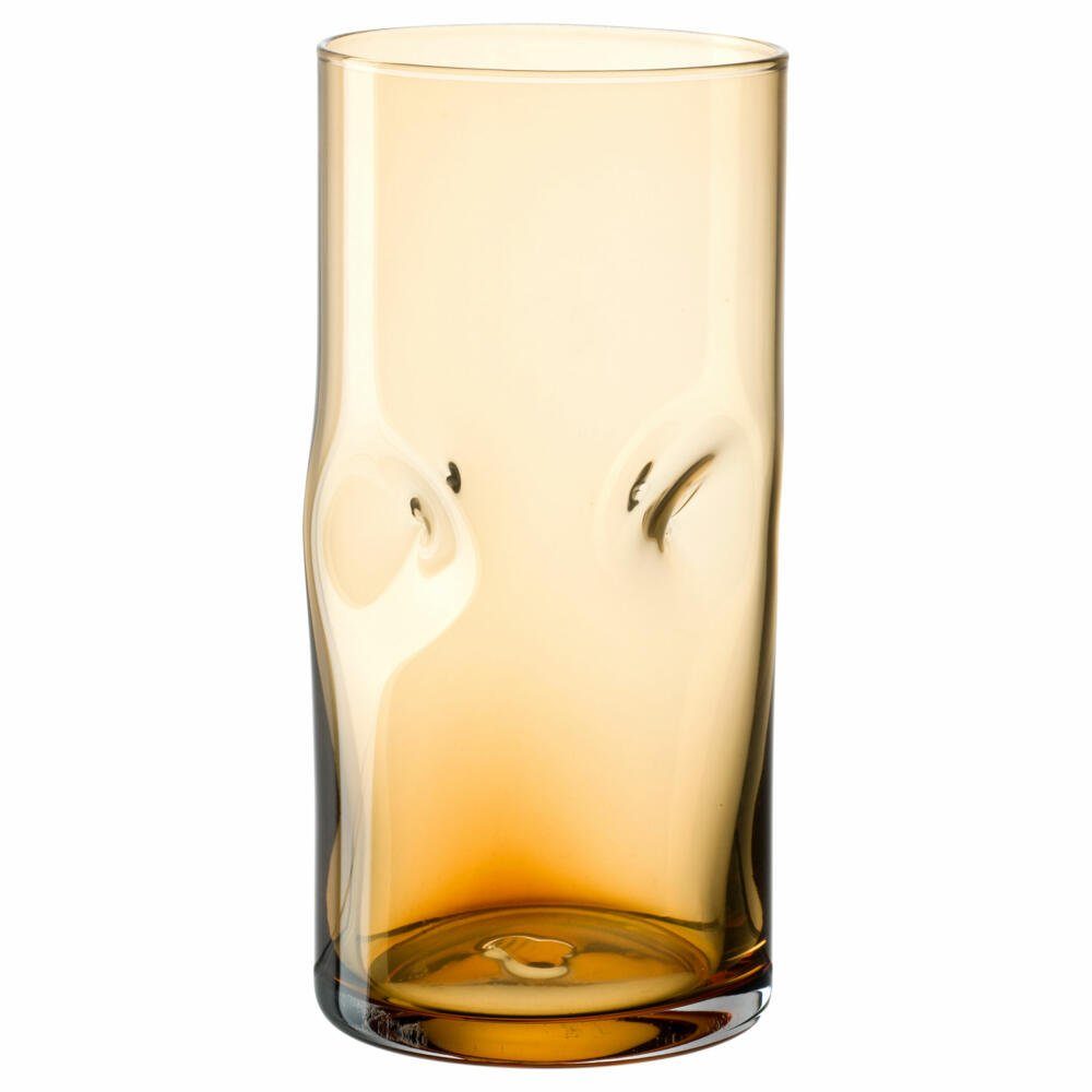 LEONARDO Glas Vesuvio, Amber, 330 ml, Kalk-Natron-Glas