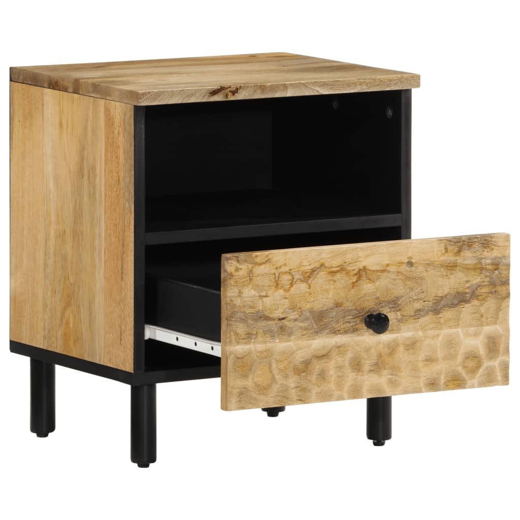vidaXL Nachttisch Nachttisch 40x33x46 cm Massivholz günstig online kaufen