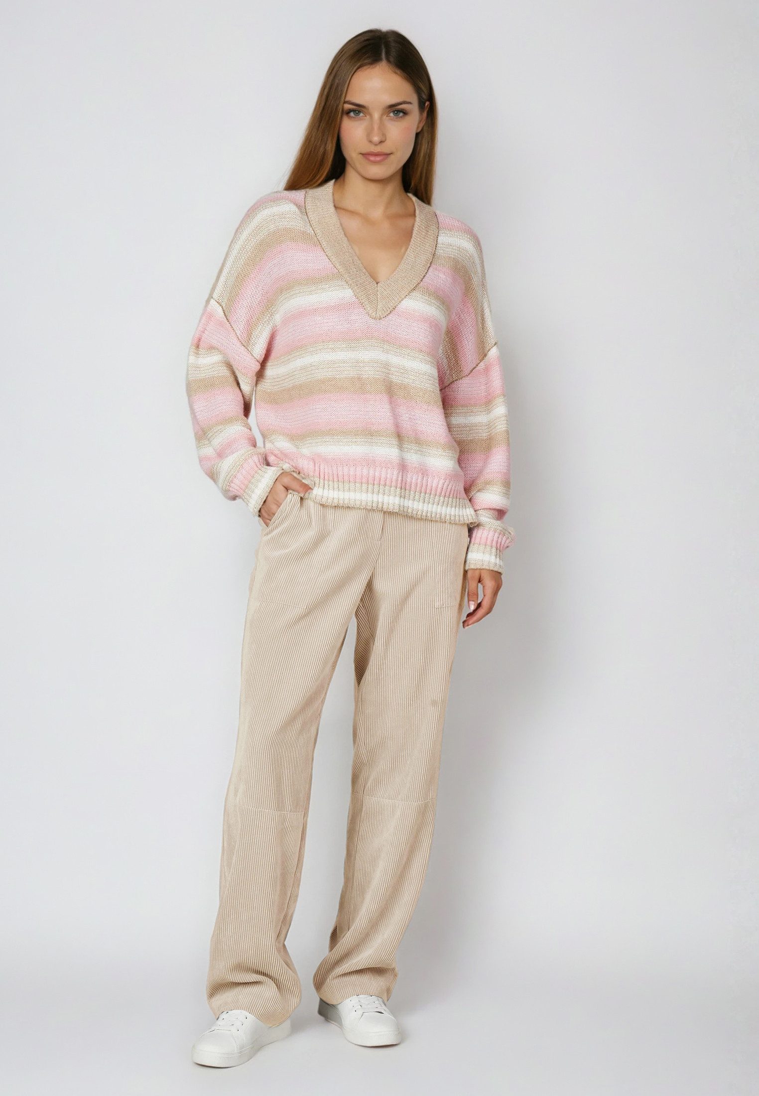 MARC AUREL V-Ausschnitt-Pullover günstig online kaufen