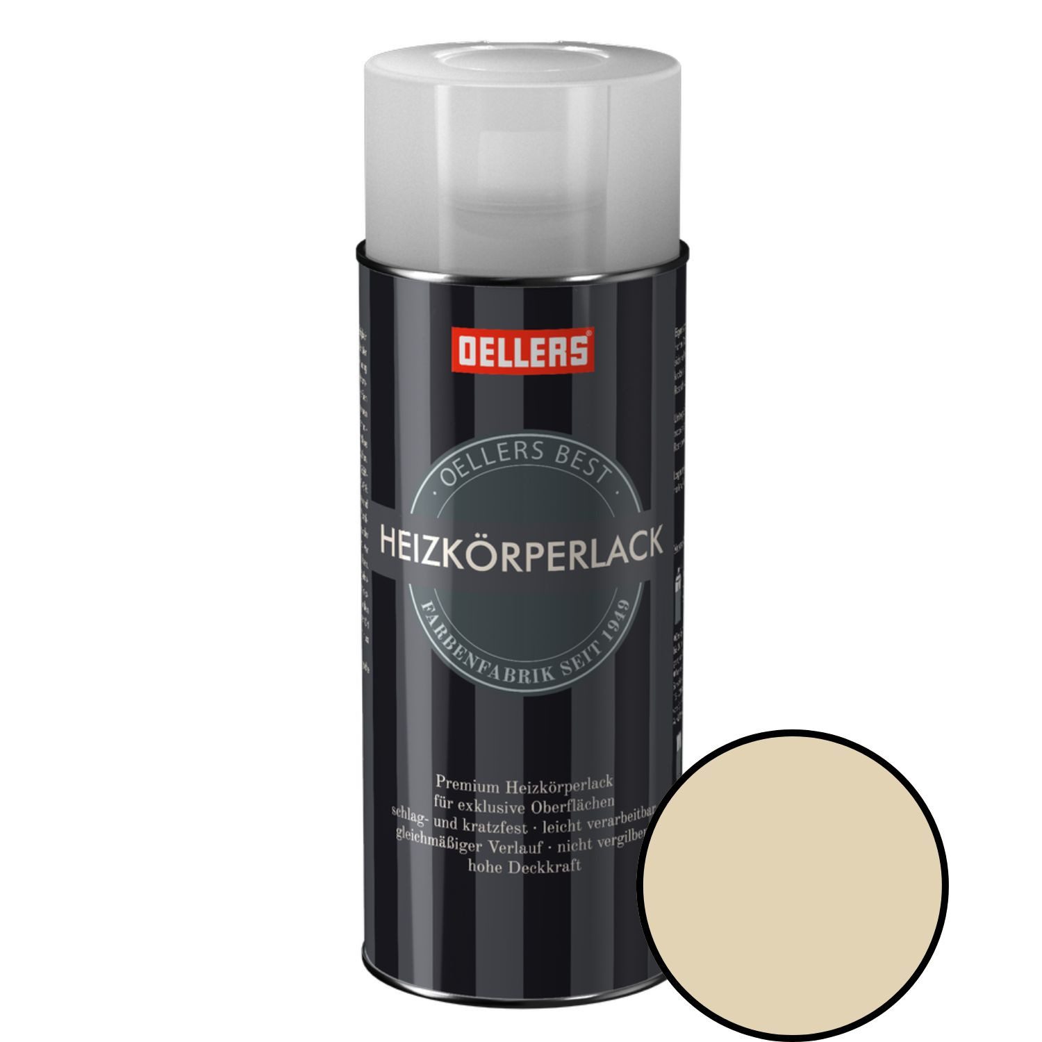 OELLERS Heizkörperlack Premium Sprühlack, 400 ml Heizkörperfarbe, Heizungsl günstig online kaufen