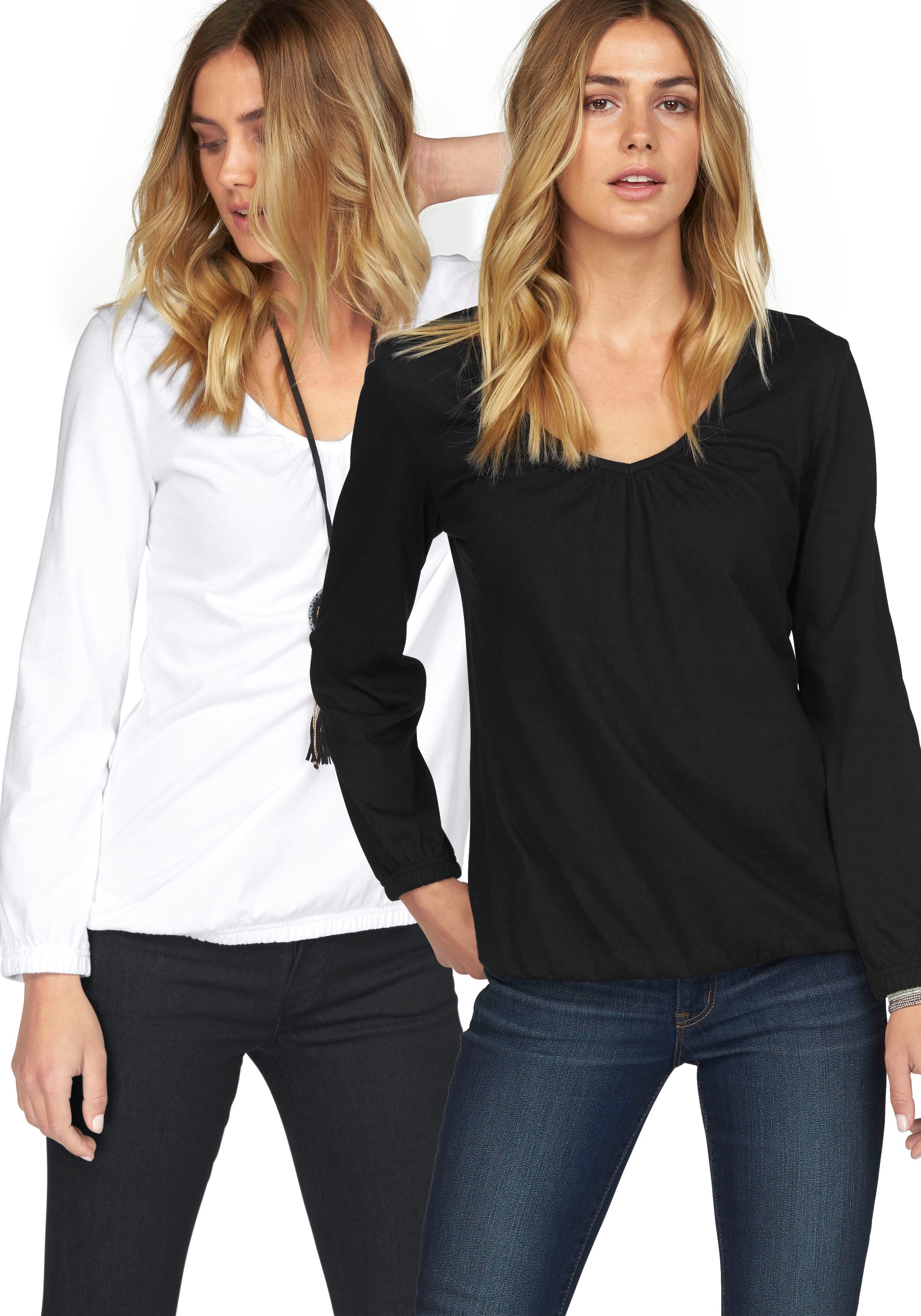 Langarmshirt