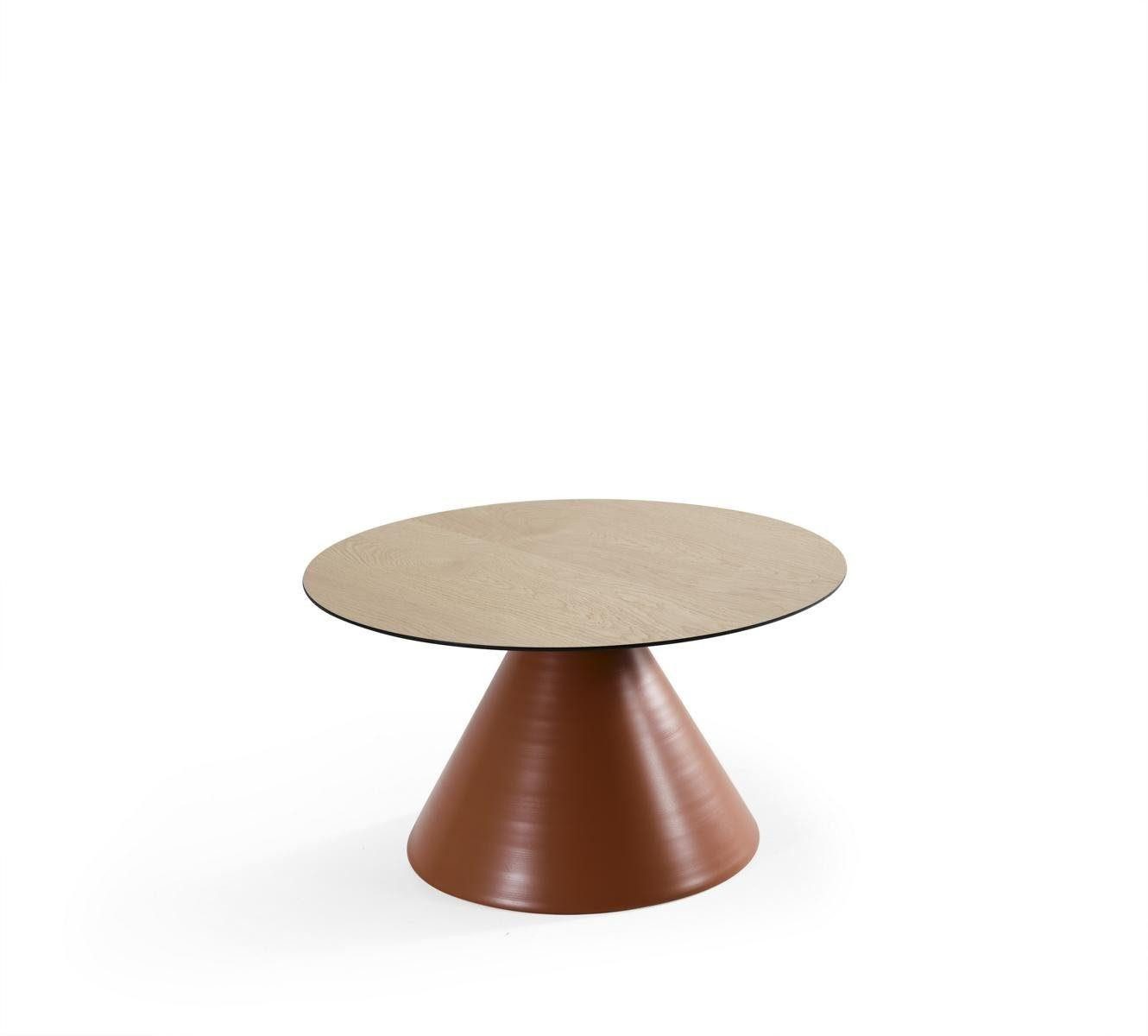 JVmoebel Couchtisch Runder Kaffeetisch aus Holz mit elegantem Design (Couchtisch), Made in Europa