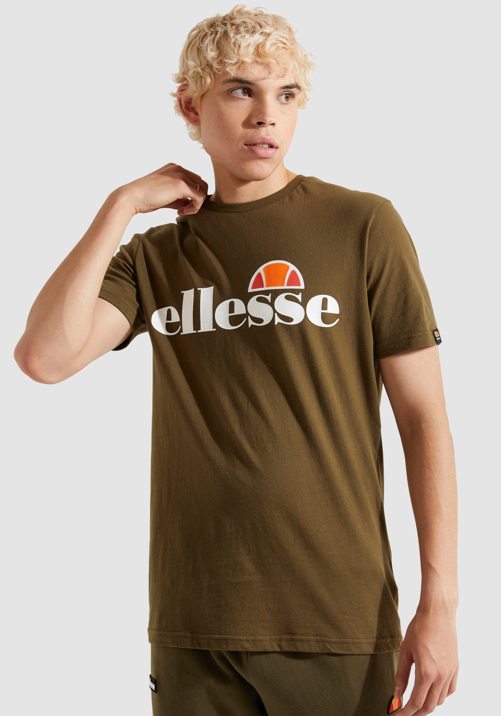 Khaki TEE Ellesse SL PRADO T-Shirt