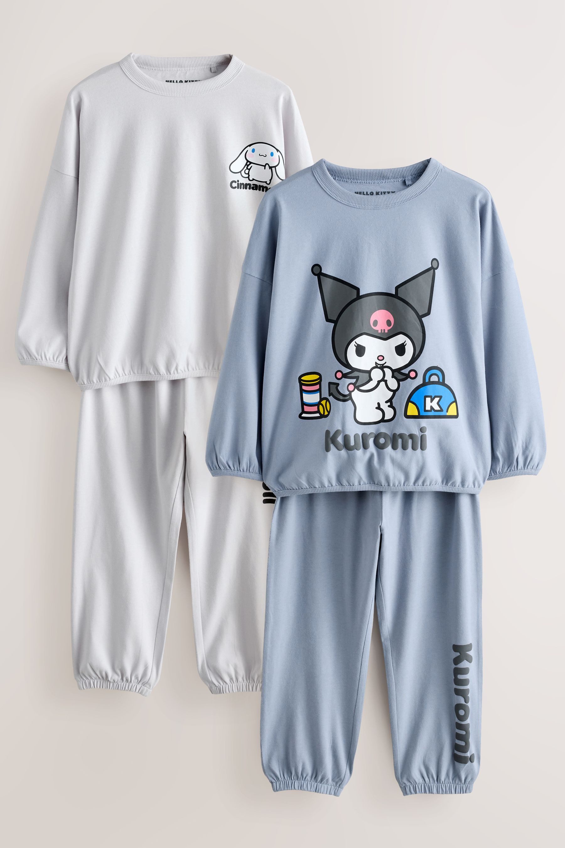 Next Pyjama 2er-Pack Schlafanzughosen, Hello Kitty und Friends (4 tlg)