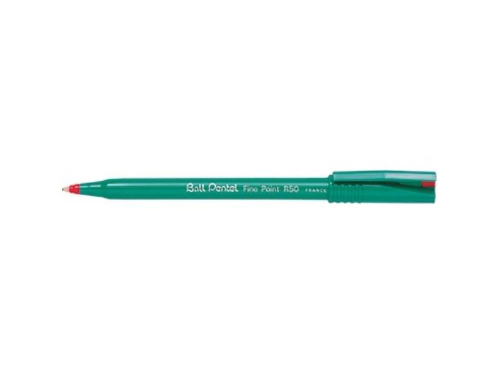 rot Ball Kult-Stift 0,4mm PENTEL Tintenroller Tintenroller Pentel R50-B Kappenmodell seit