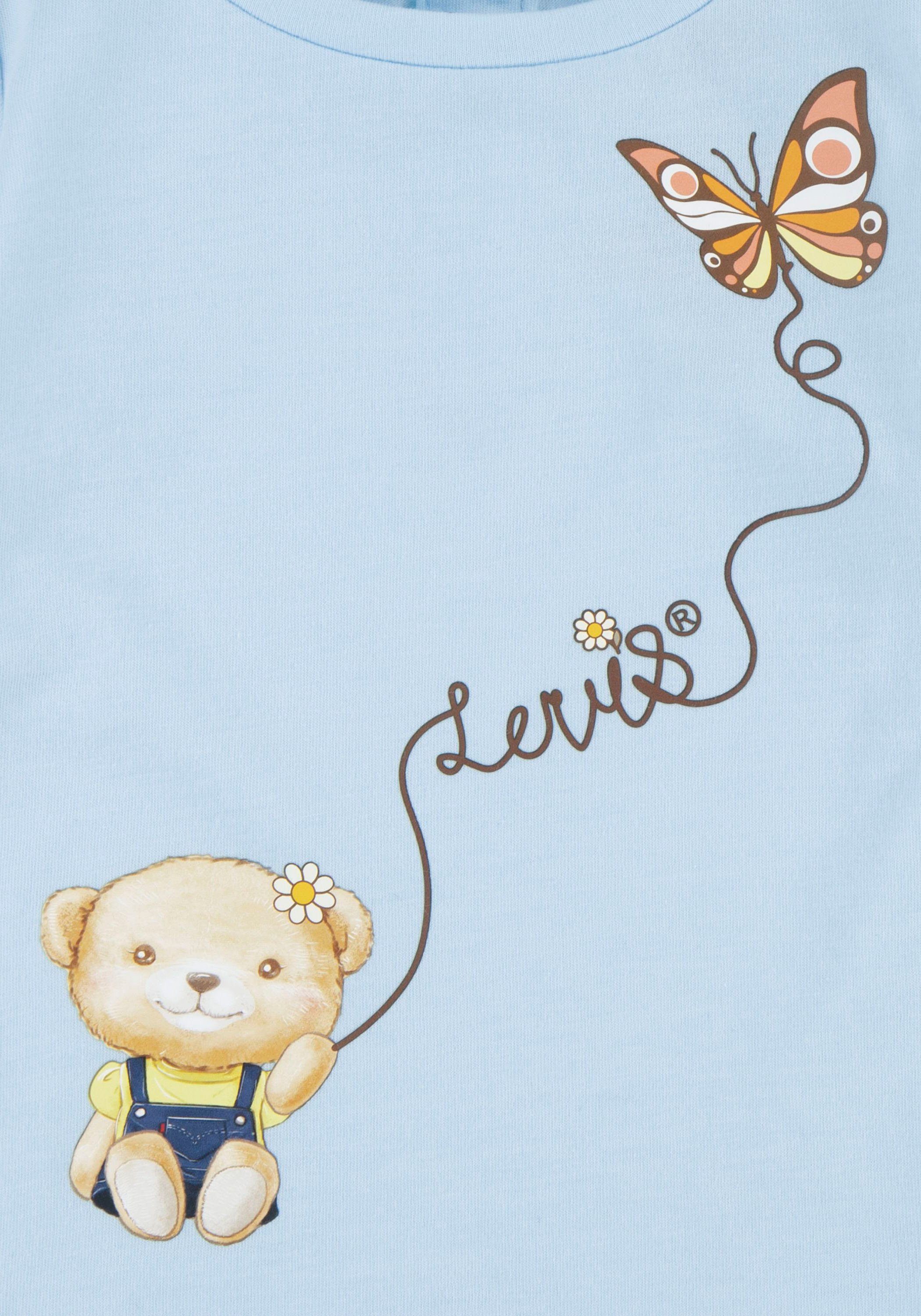 Levi's® Kids long-sleeved shirt LVG BEAR NOTCHED FRONT TEE for BABIES
