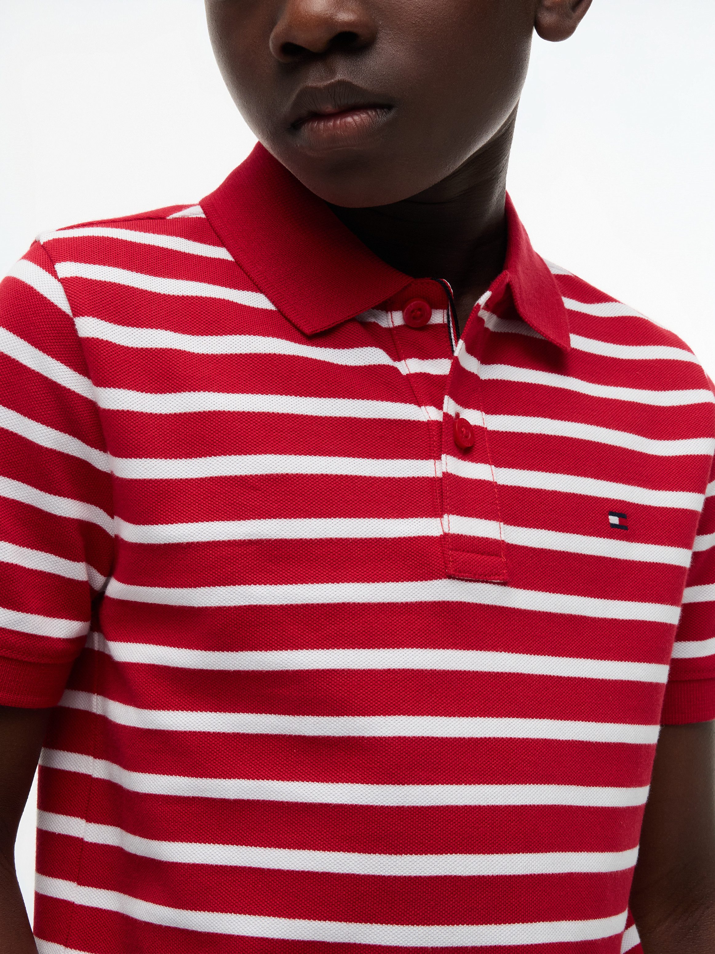Tommy Hilfiger Poloshirt FLAG POLO SS Kinder bis 16 Jahre, regular fit