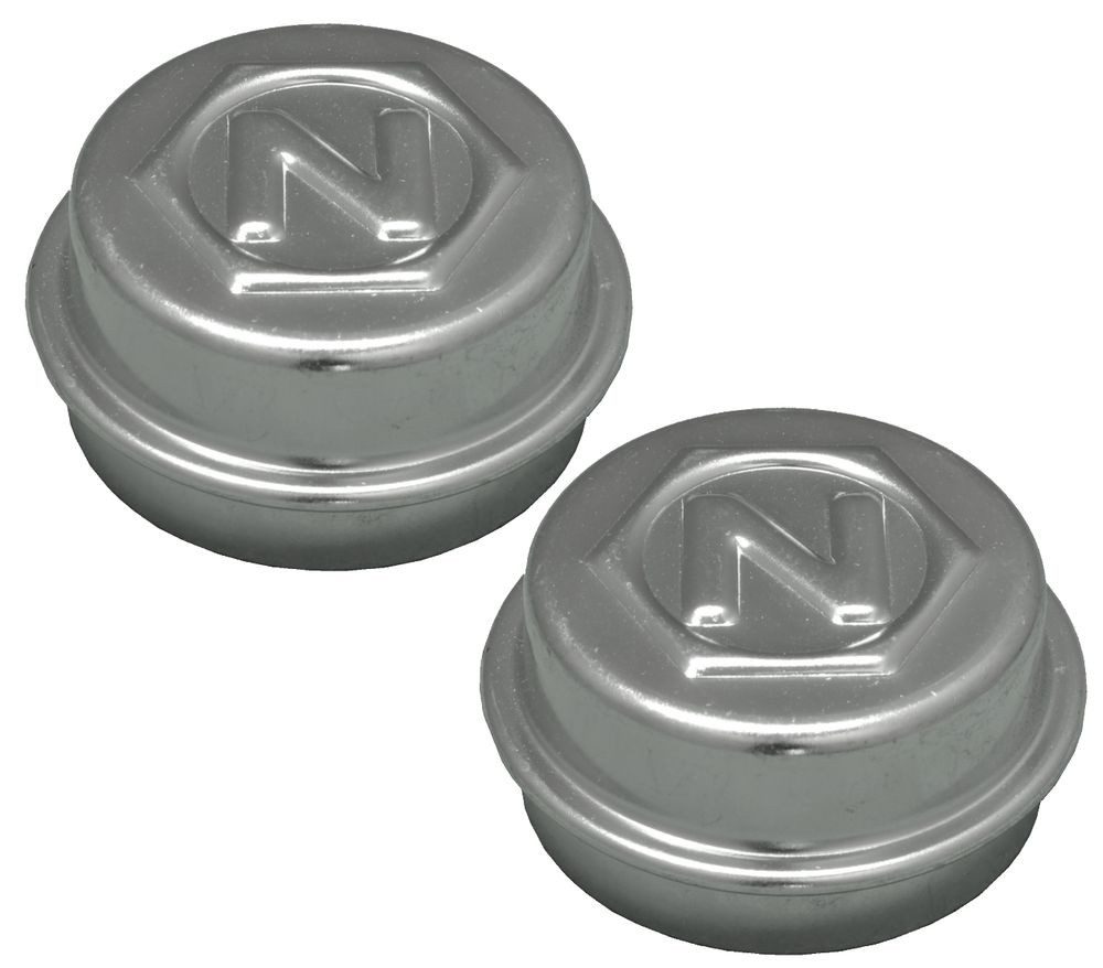 H. & F. NIEPER GmbH & Co. KG Anhänger 2 x Nieper Radkappe - Fettkappe - Staubkappe Ø 47 mm