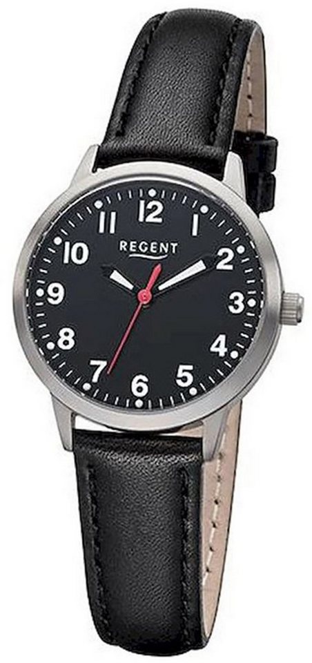 Regent Quarzuhr Urba318 Regent Damen Uhr Ba 318 Leder Quarz Analoguhr Damen Armbanduhr Rund Lederarmband Schwarz Online Kaufen Otto