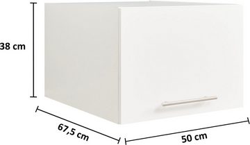 freiraum Schrankaufsatz LAUNDREEZY, in wei, Holzwerkstoff - 50x38x67,5cm (BxHxT)