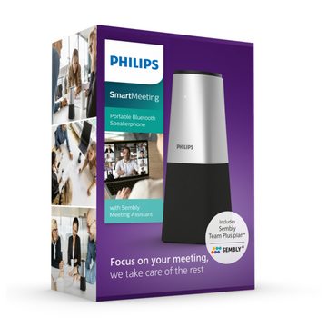 Philips PSE0540 Digitales Diktiergerät (SmartMeeting Tragbares Konferenzmikrofon, Sembly Meeting Assistant)