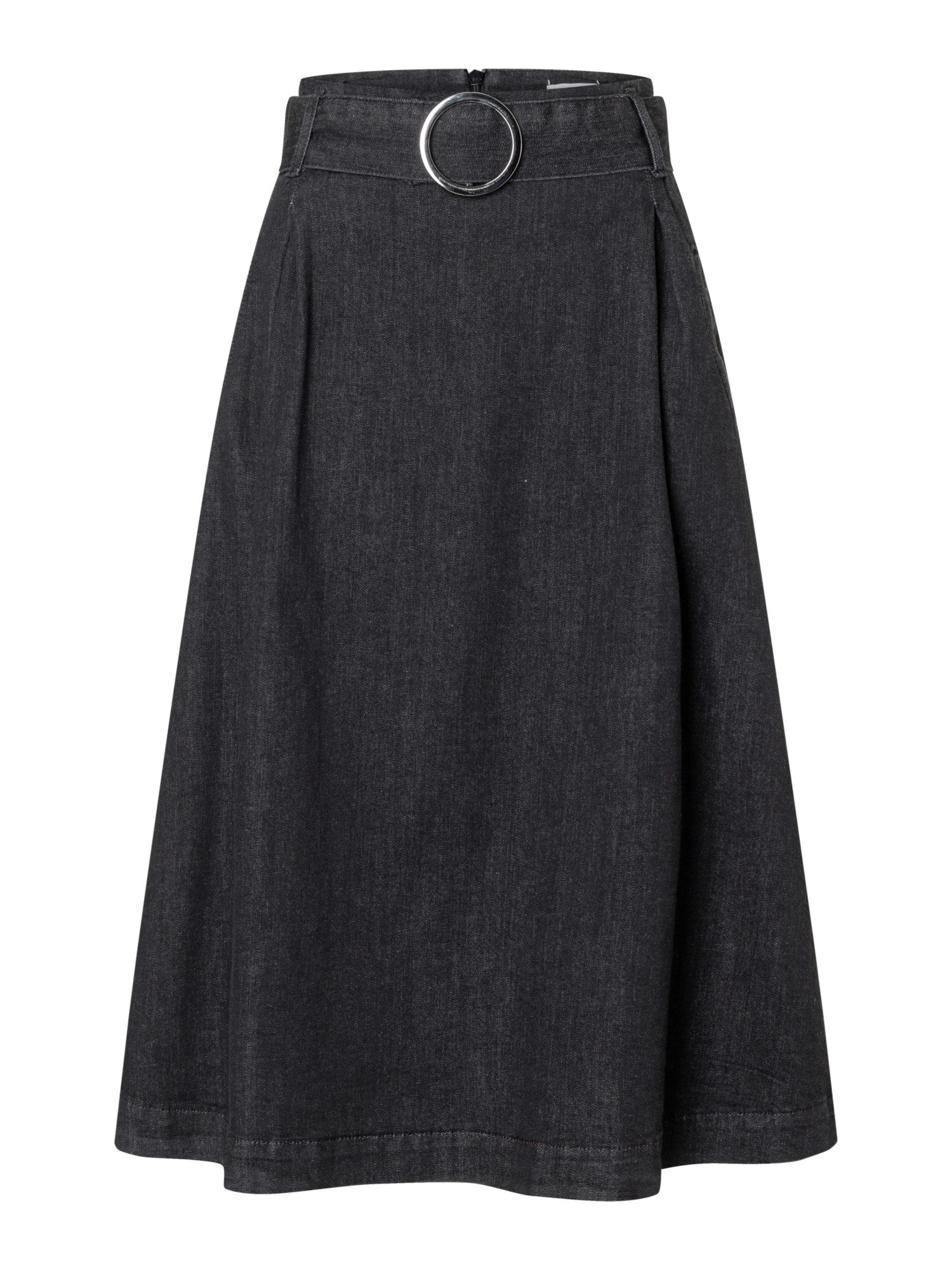 MORE&MORE A-Linien-Rock langer, ausgestellter Jeansrock günstig online kaufen