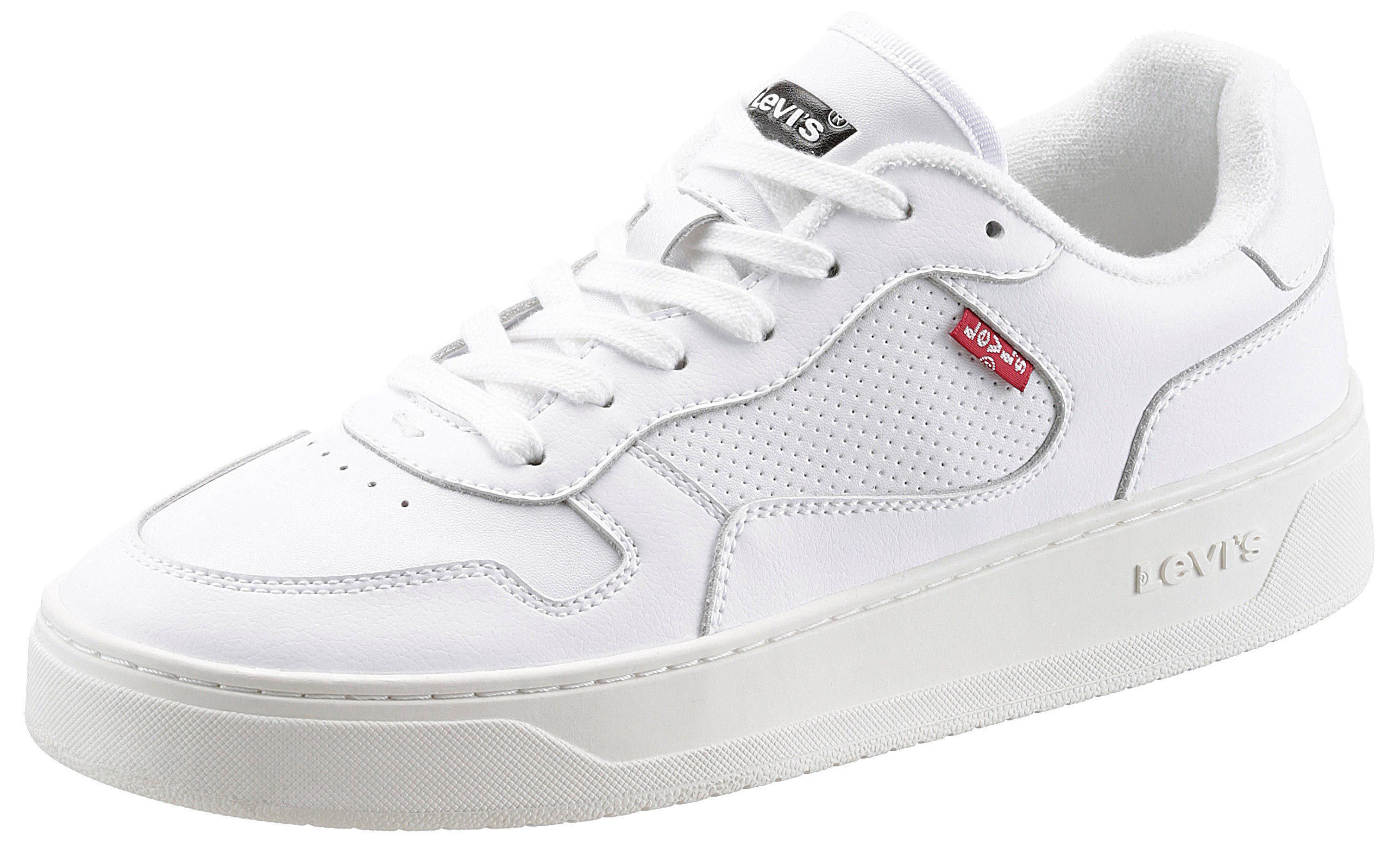 Levi's® GLIDE Sneaker mit Lochmuster, Freizeitschuh, Halbschuh, Schnürschuh