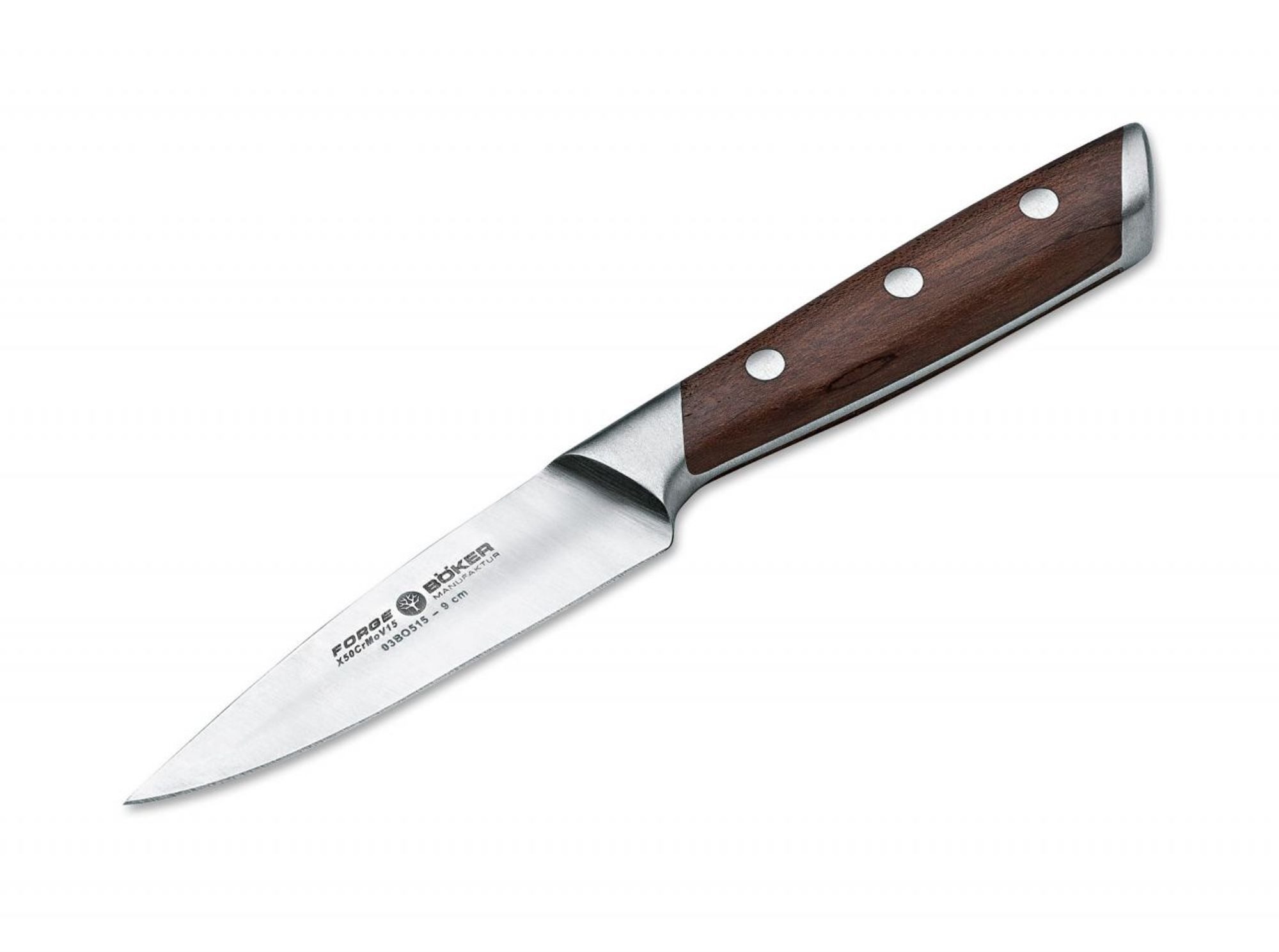Böker Manufaktur Solingen Kochmesser Böker Forge Wood Schälmesser