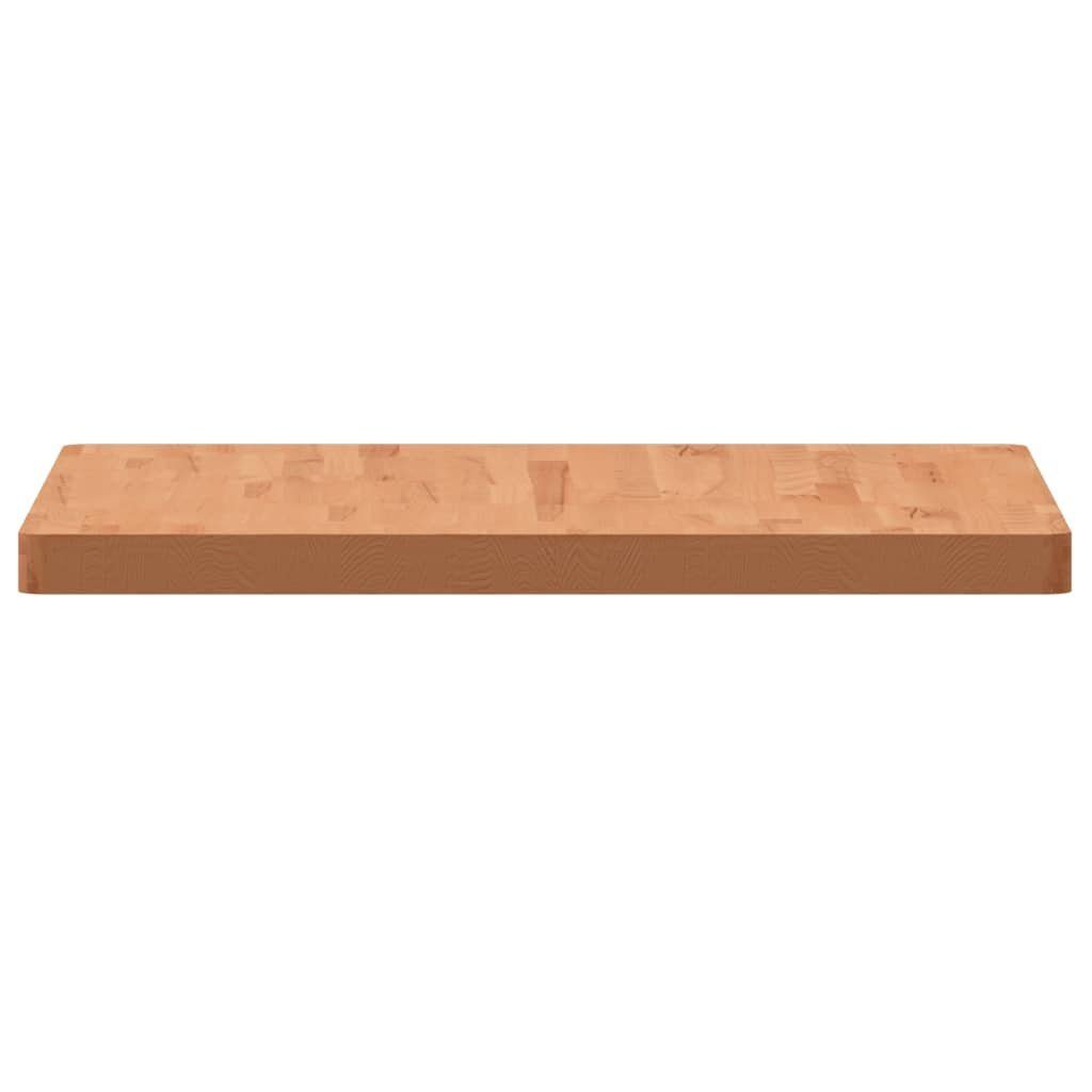 furnicato Tischplatte 70x70x4 cm Buche Quadratisch Massivholz