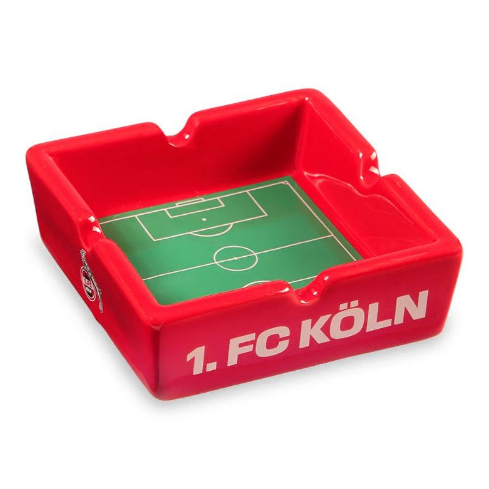 VertriebsArena GmbH Aschenbecher 1. FC Köln Aschenbecher "1. FC Köln" rot