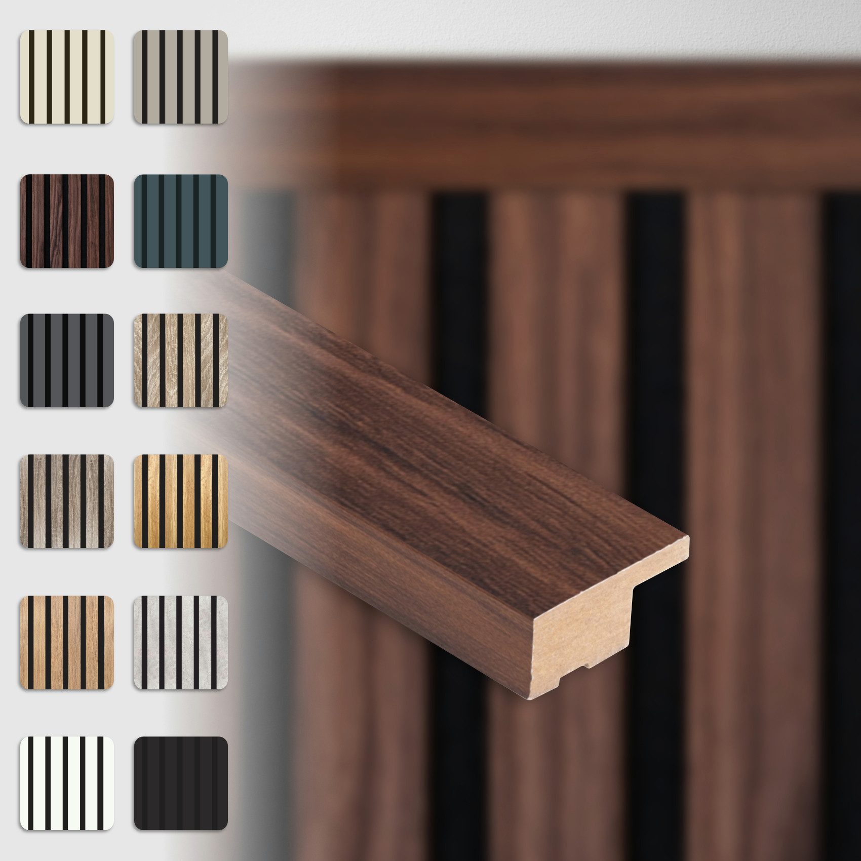 Hexim Wanddekoobjekt APA13 (Abschlussleiste 275x2,7cm passend für unsere Ak günstig online kaufen