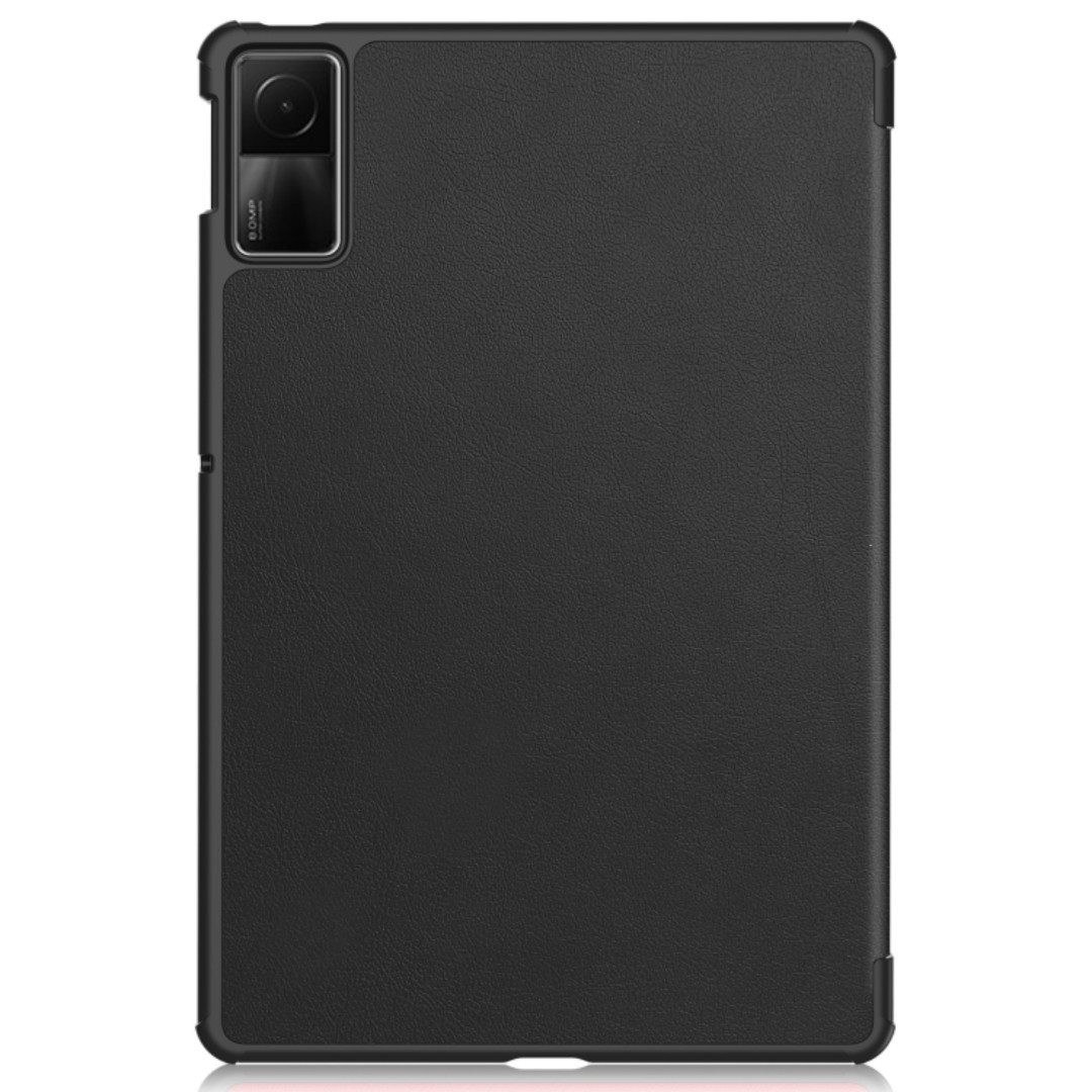 SmartUP Tablet-Hülle für Xiaomi Redmi Pad 2 / Pad SE 11" Tasche Etui Klapphülle Schutzglas 11 Zoll, integrierte Standfunktion, integrierter Magnetverschluss