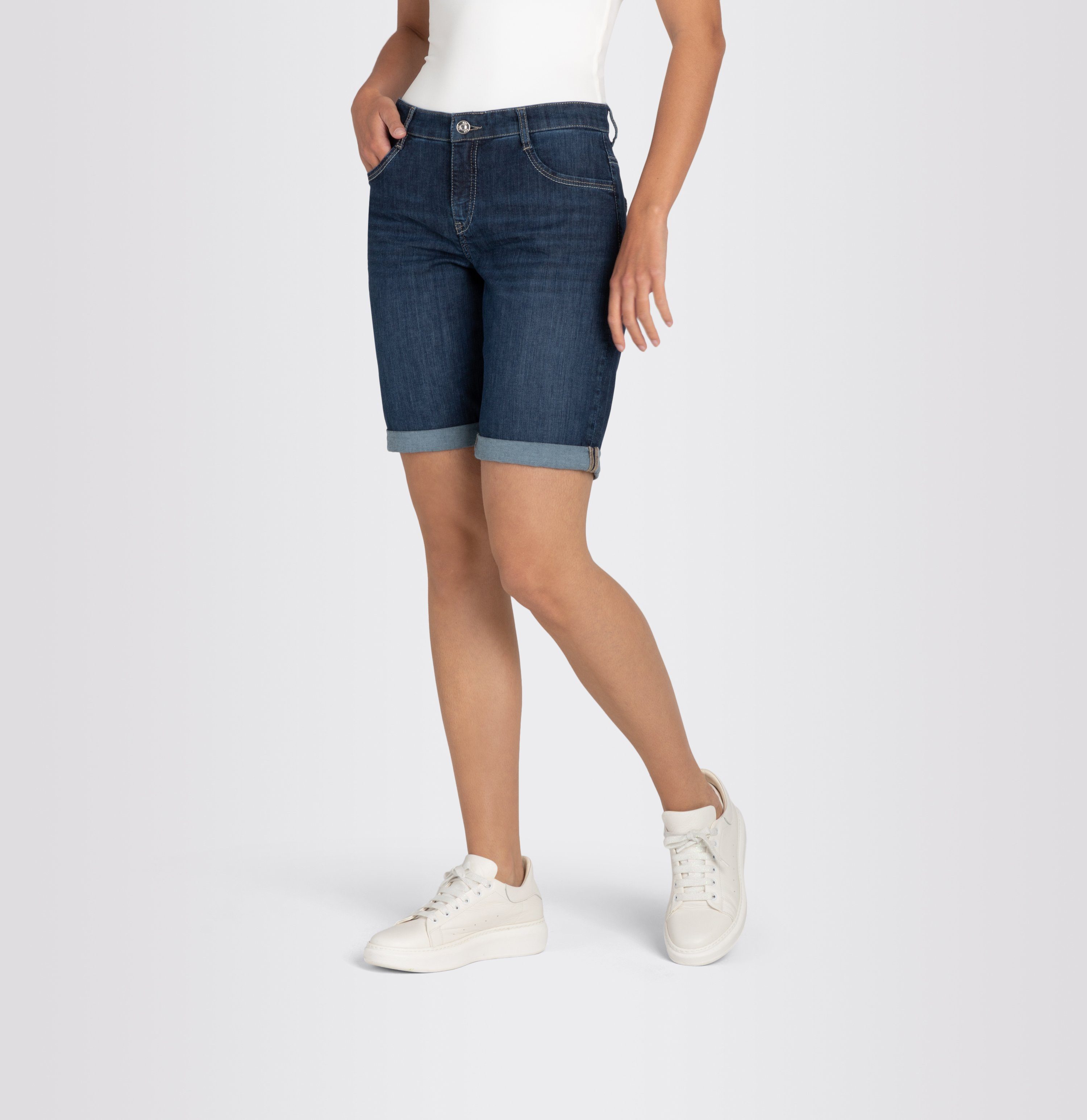 MAC Bermudas aus sehr leichter, sommerlicher günstig online kaufen