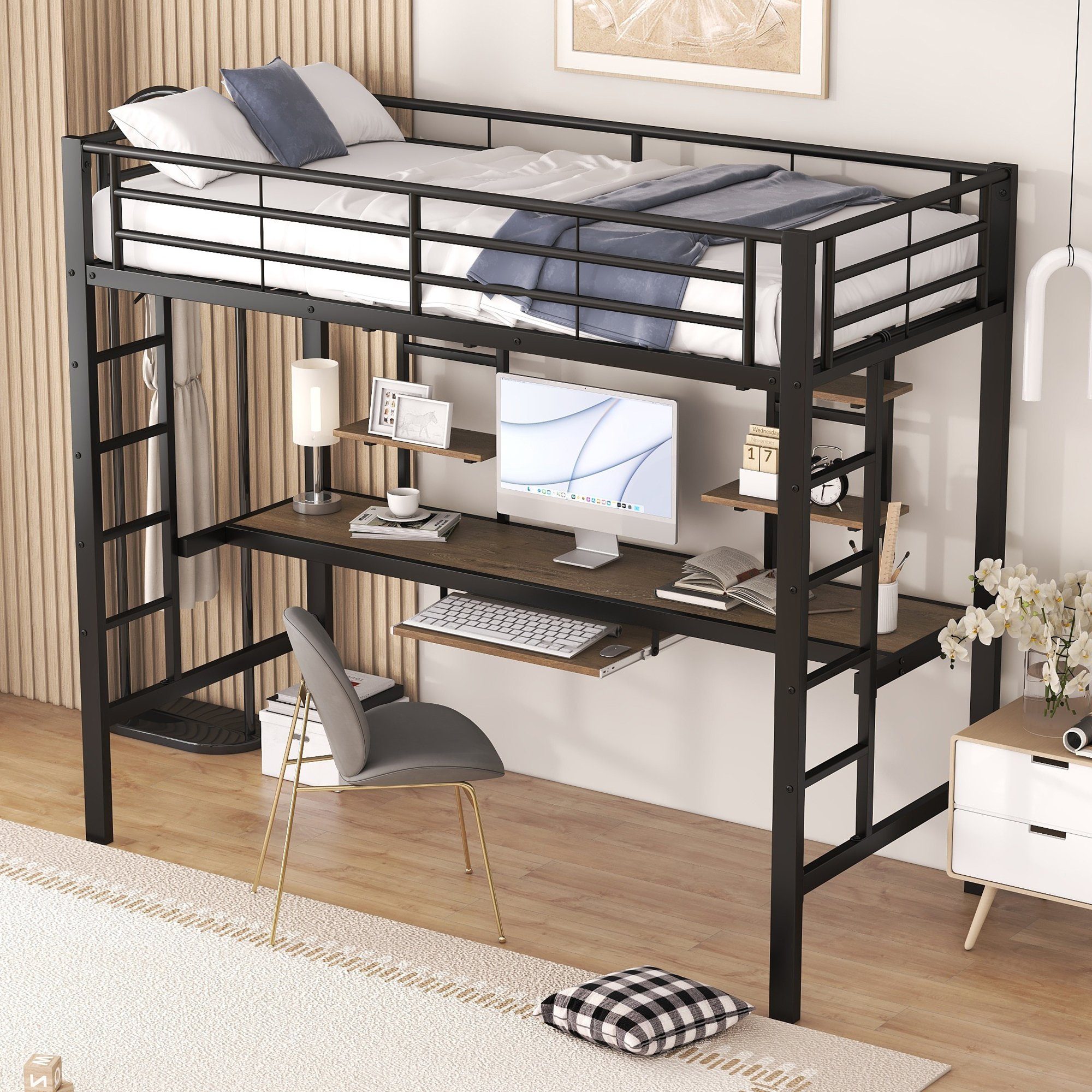 HAUSS SPOLE Bett Kinderbett Hochbett Bettgestell günstig online kaufen
