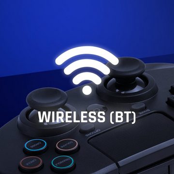 Snakebyte PS4 Game:Pad 4 S Wireless PlayStation 4-Controller (Analoge Joysticks und Trigger, Kopfhöreraschluss)
