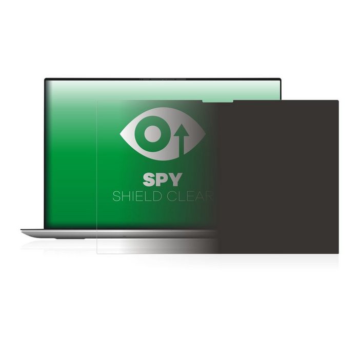 upscreen Blickschutzfolie für Dell XPS 17 9700 touch Displayschutzfolie Blaulichtfilter Privacy Folie Schutzfolie Sichtschutz klar Anti-Spy