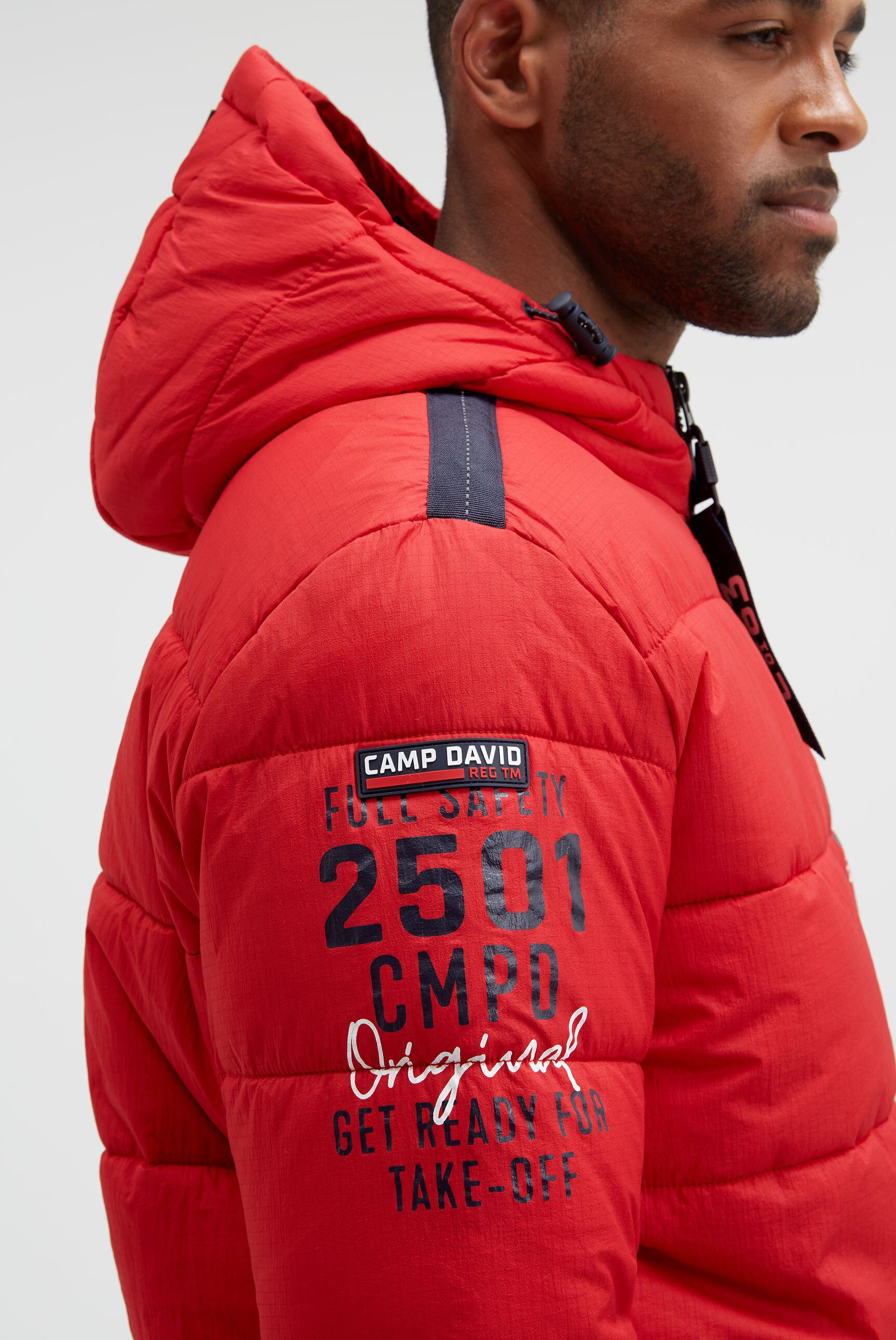 CAMP DAVID Winterjacke mit Innentaschen