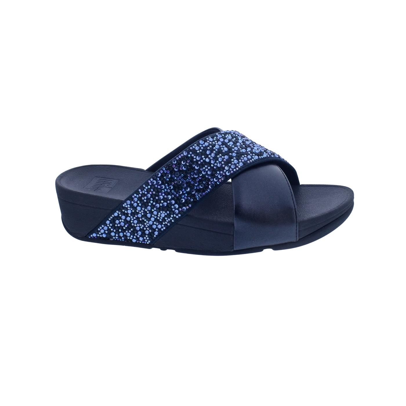 Fitflop FitFlop Lulu Chrystal-Mix Metallic Cross günstig online kaufen