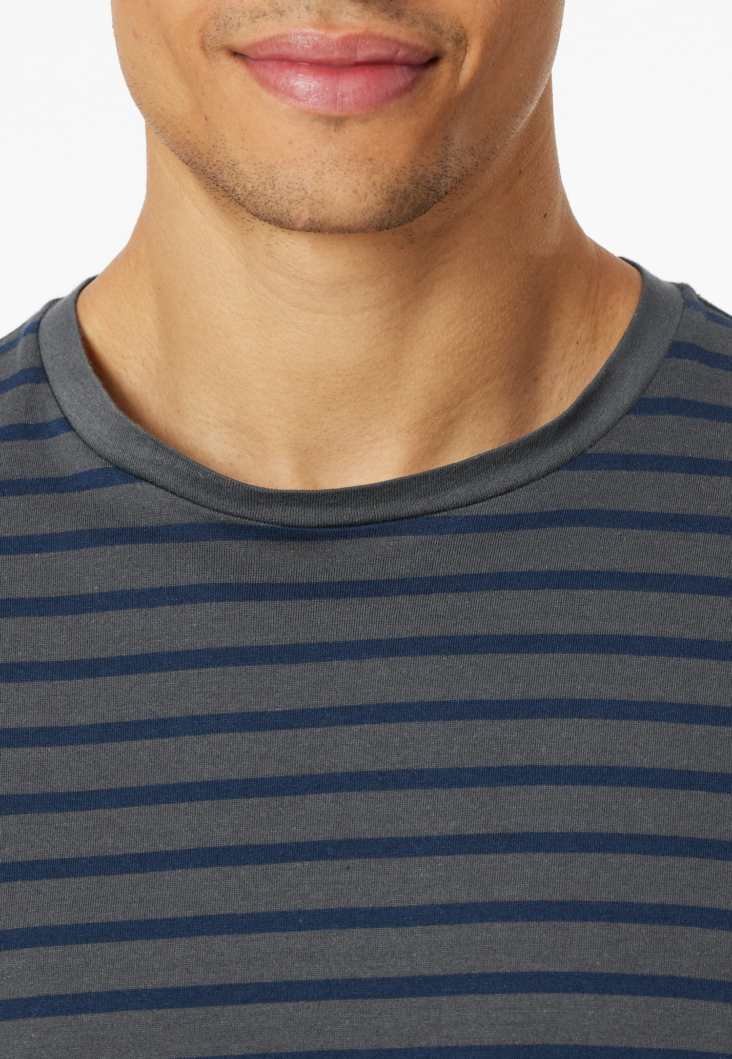 Schiesser Schlafanzug Casual Essentials (2 tlg) mit Streifen