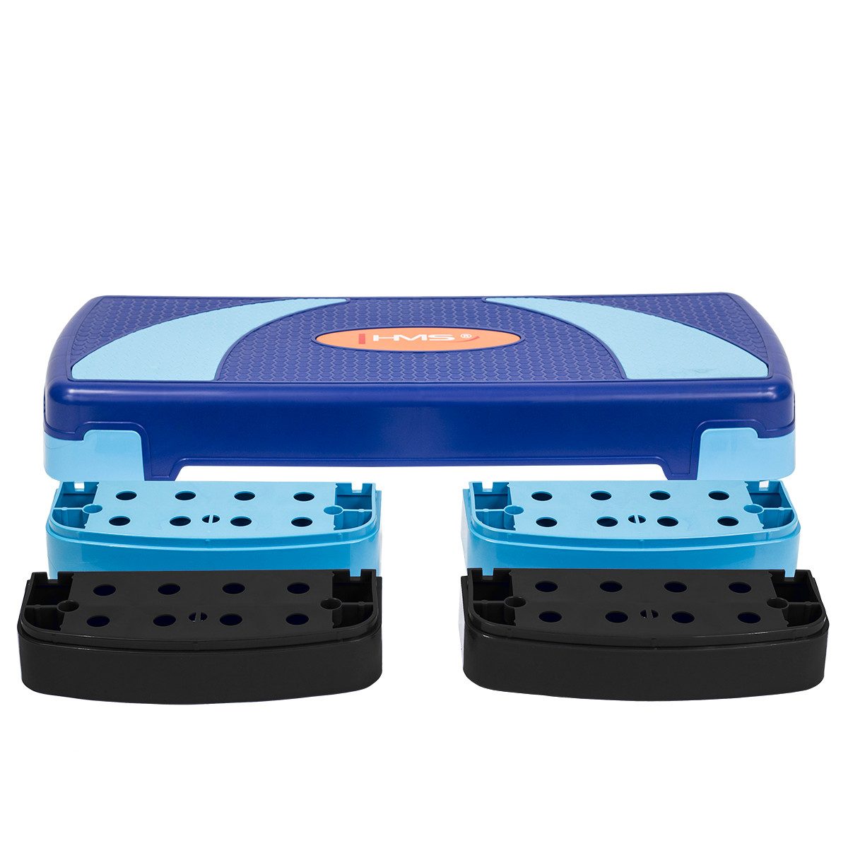 Stepper Aerobic Steppbrett höhenverstellbar Fitnessgerät Heimtraining 80x30cm