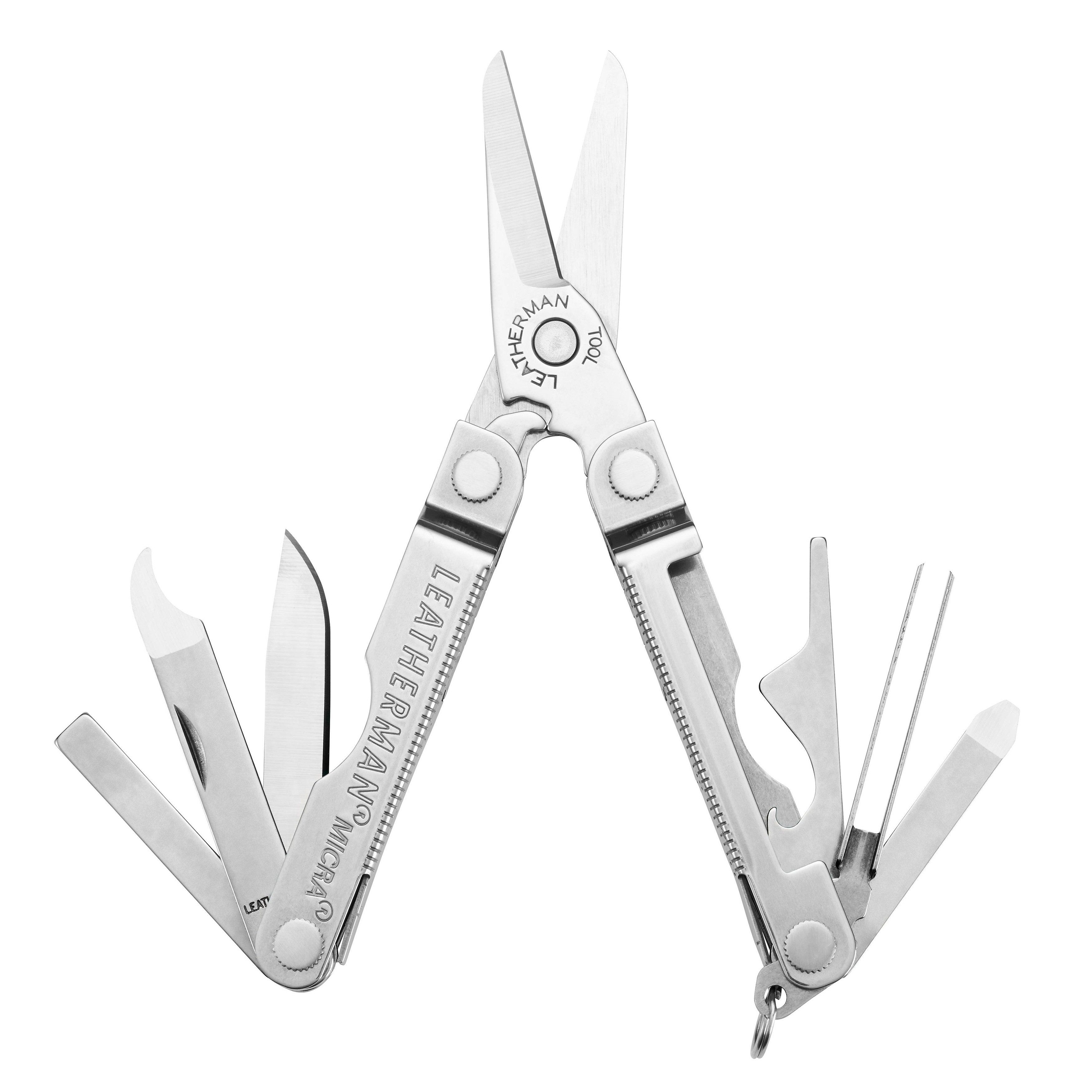 Leatherman Multitool Leatherman Micra - Edelstahl-Multi-Tool - 9 Werkzeuge