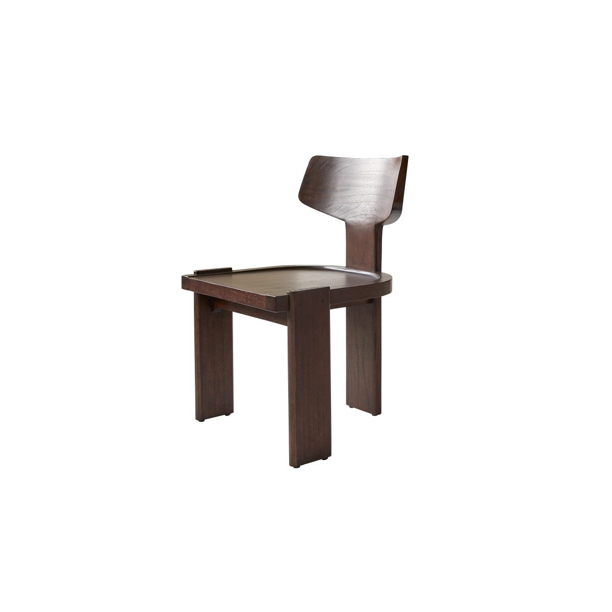 Tikamoon Esszimmerstuhl Stuhl aus Mindiholz Iko