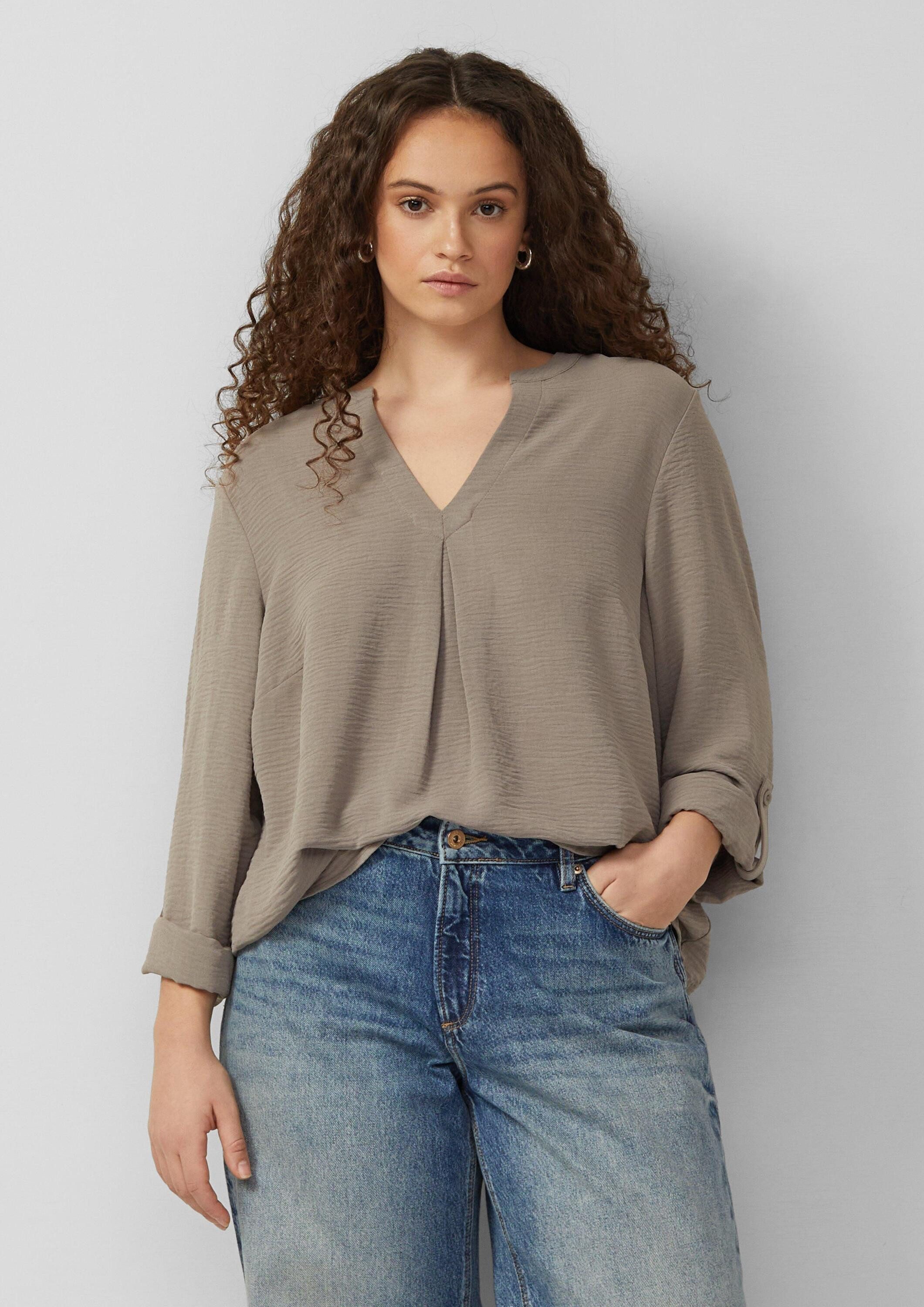 Langarmbluse Bluse