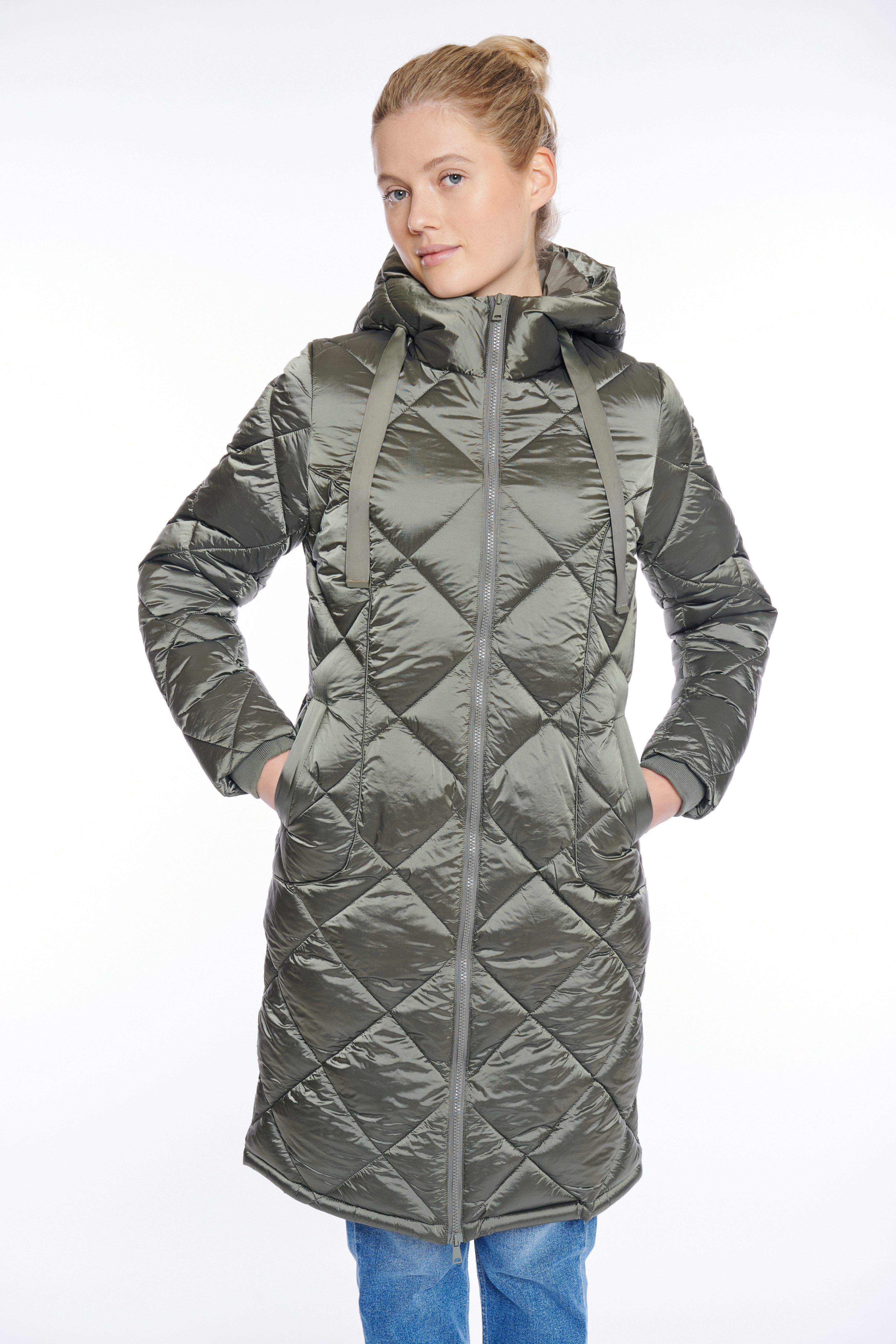 ZABAIONE Steppmantel Jacket Ci44ara mit schönem Schimmer