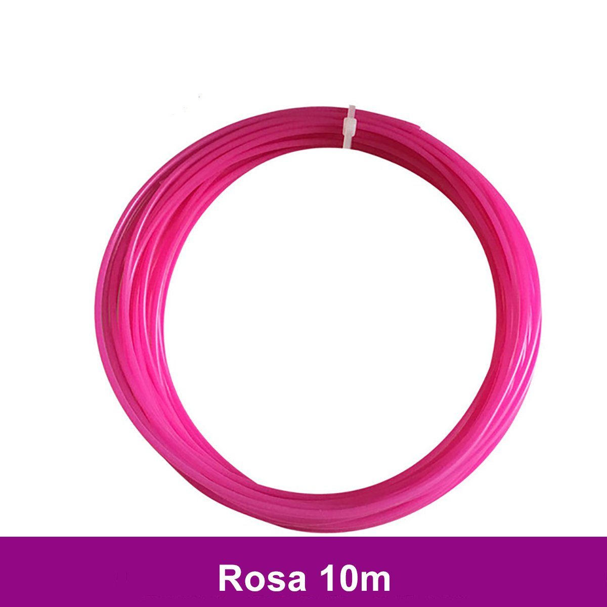 TPFNet 3д принтер-Stift PLA-Filament Zubehör für 3D Stift - 3D-Malerei - Kinderspielzeug, DIY-Geschenk für Kinder - Farb PLA Filament Rosa - 10m