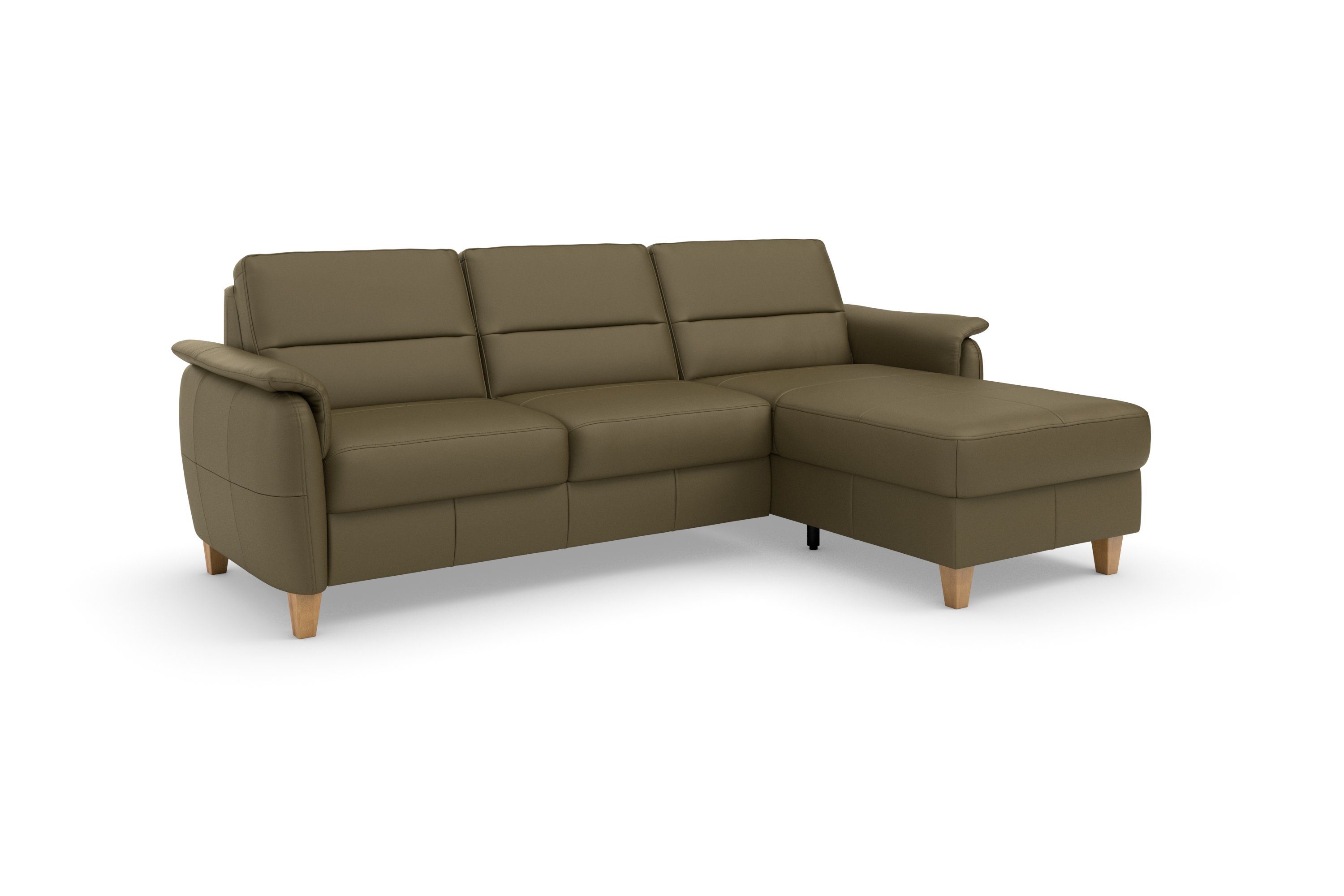 Home affaire Ecksofa Palmera L-Form, B: 244 cm - OTTO. Verlässliche Qualität., optional Bettfunktion & Bettkasten, Federkern