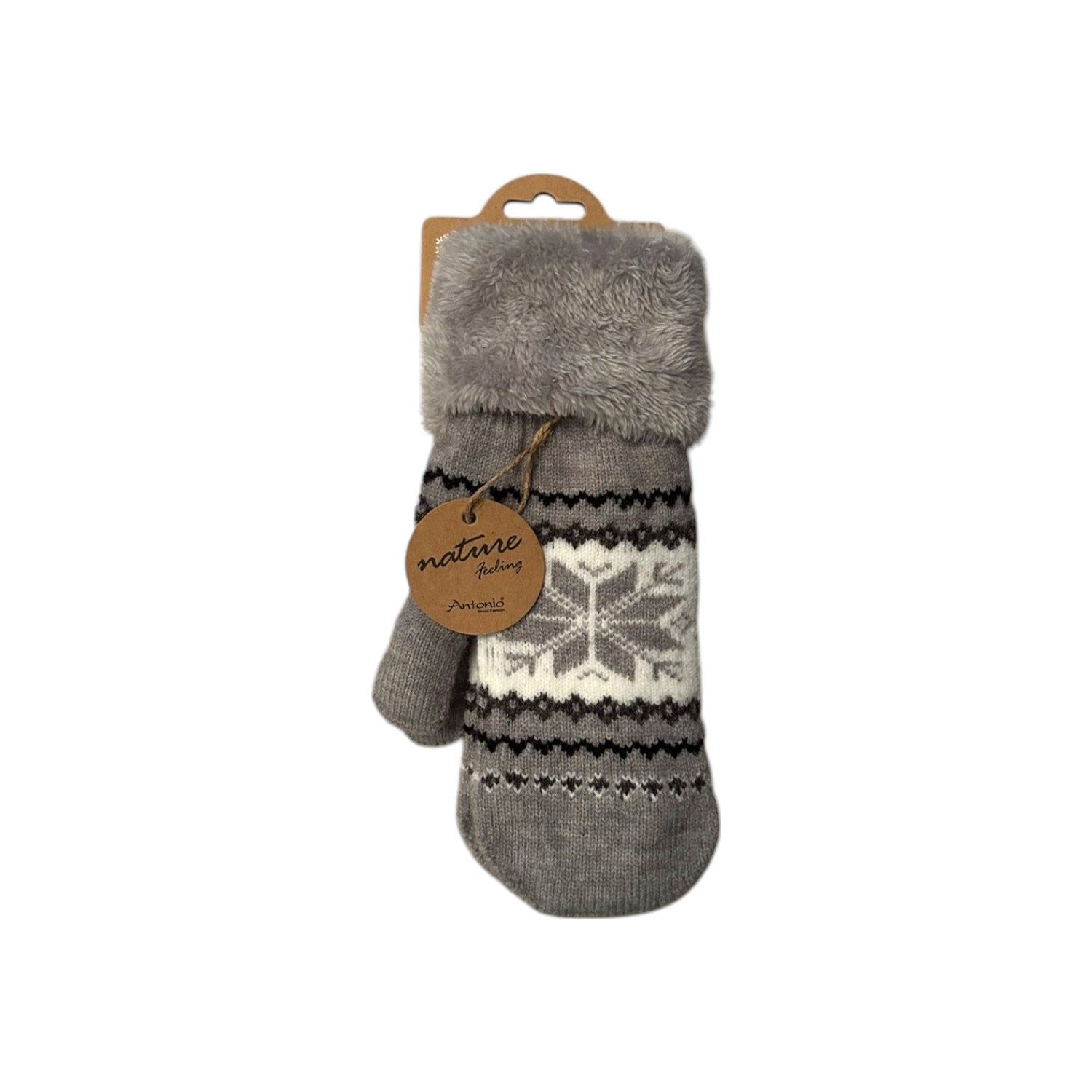 Antonio Варежки Winterfäustlinge Schneeflocke » Winter Damen Варежки (Kein Set, 1-St., 1 Paar Перчатки) » Damenhandschuhe » warme Strickhandschuhe